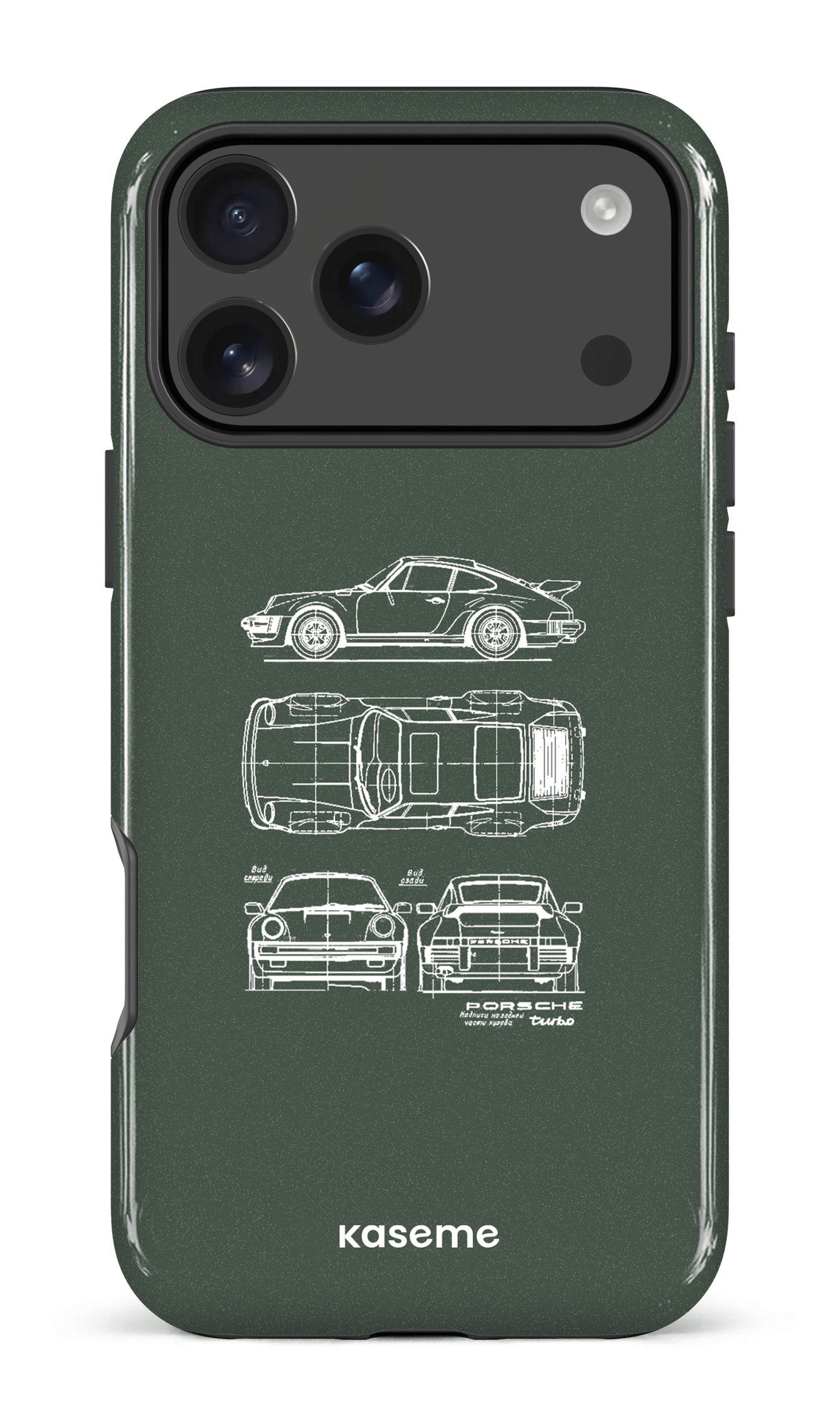 iPhone 17 Pro Max Impact Case Beat The Traffic Green -