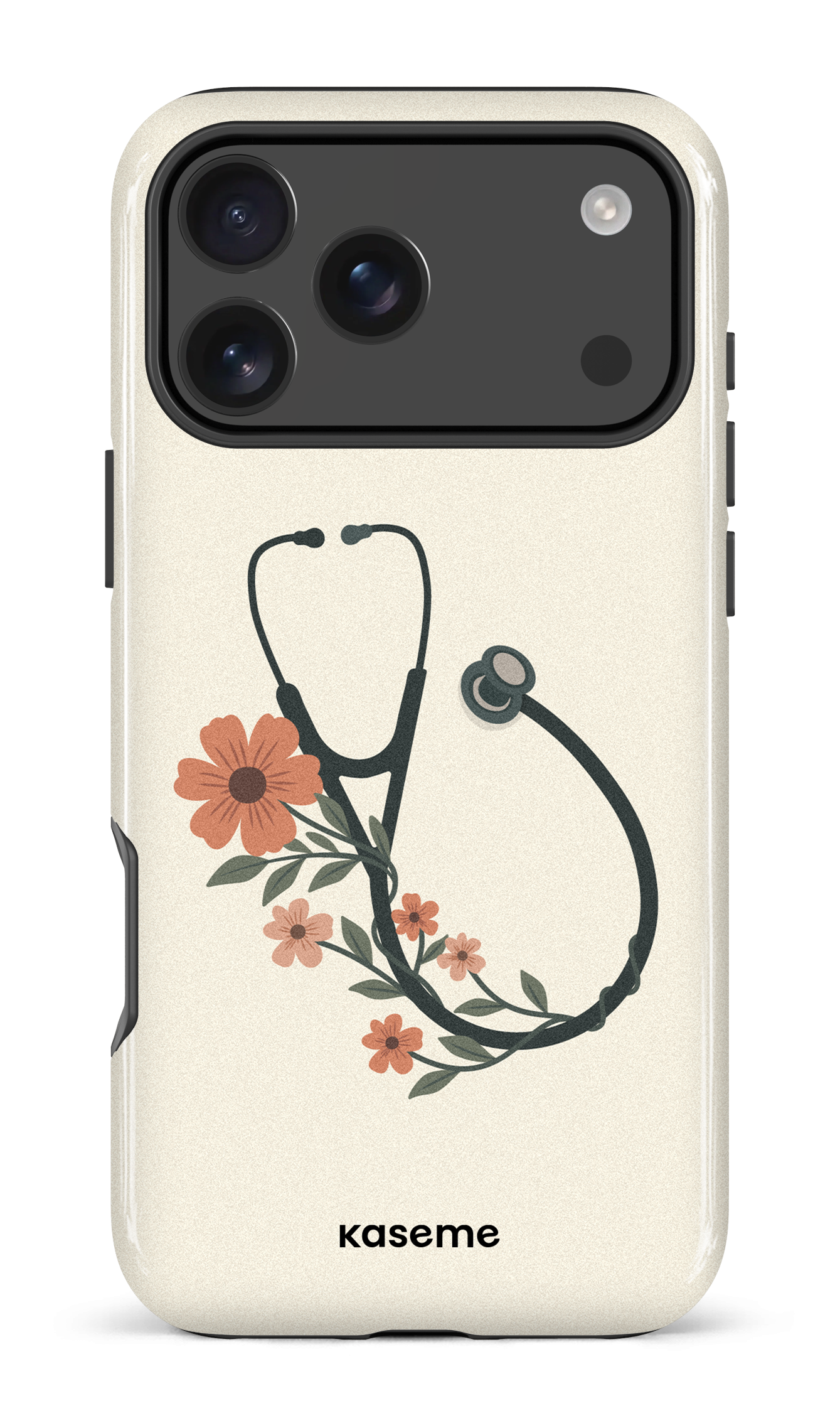 iPhone 17 Pro Max Impact Case Blossom Beat Beige -