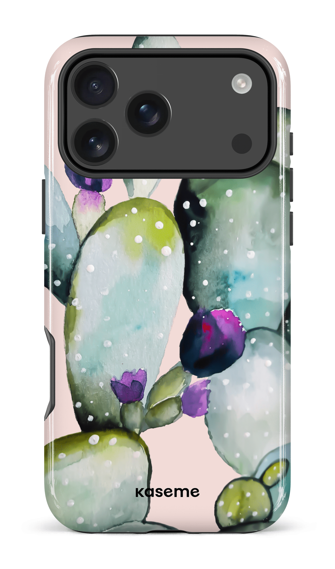 iPhone 17 Pro Max Impact Case Cactus Flower -