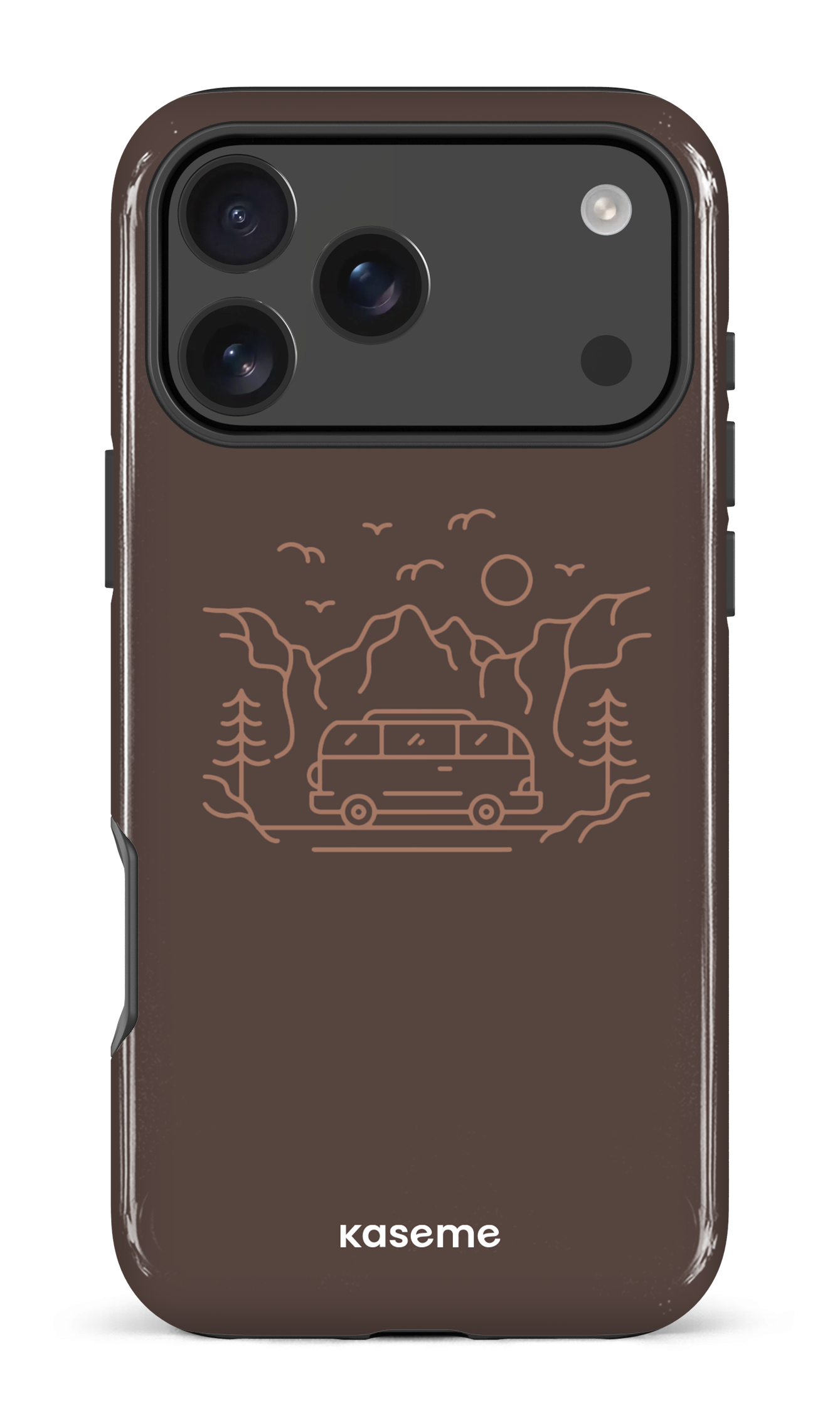 iPhone 17 Pro Max Impact Case Camp Life Mocha -