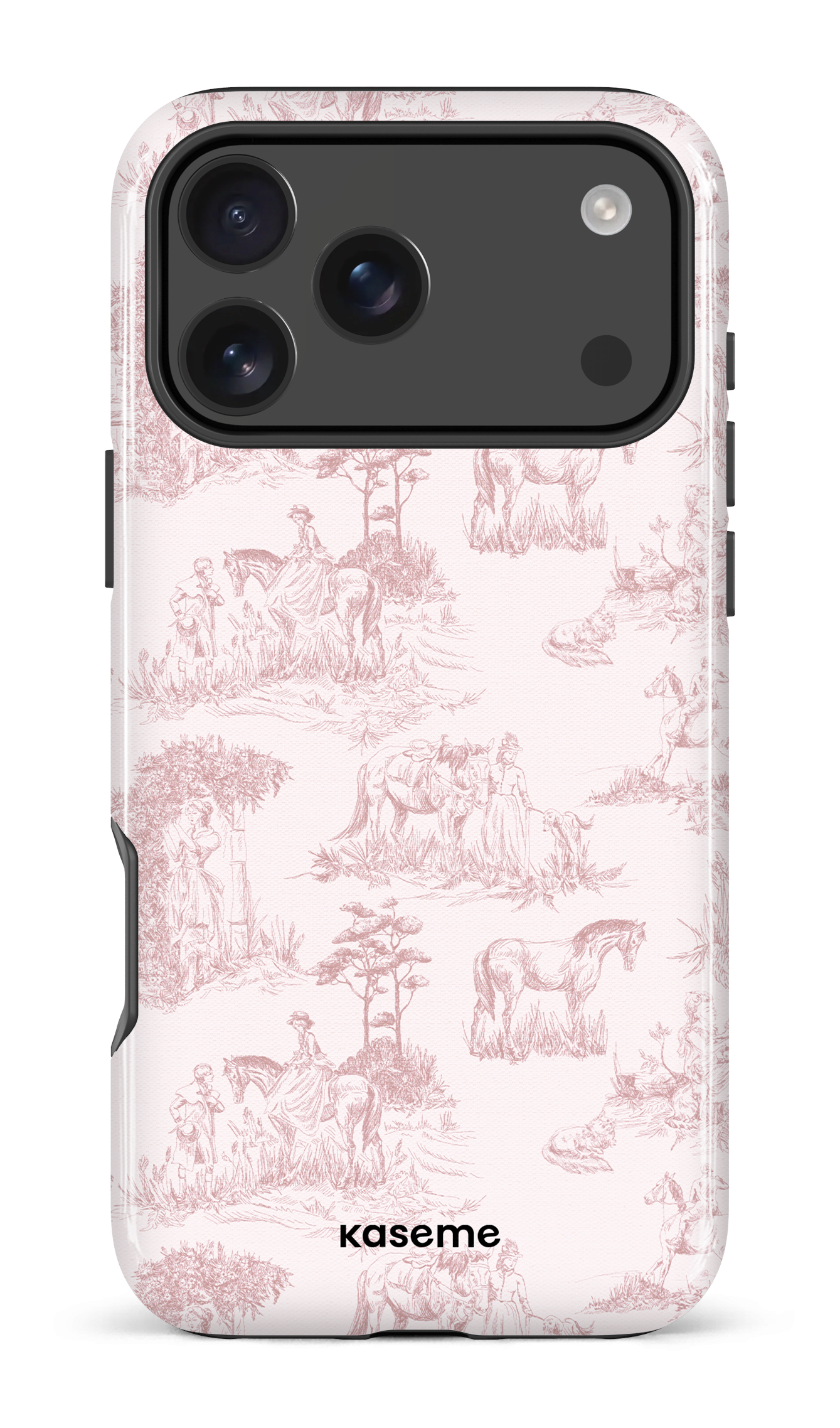 iPhone 17 Pro Max Impact Case Charmingly Pink -