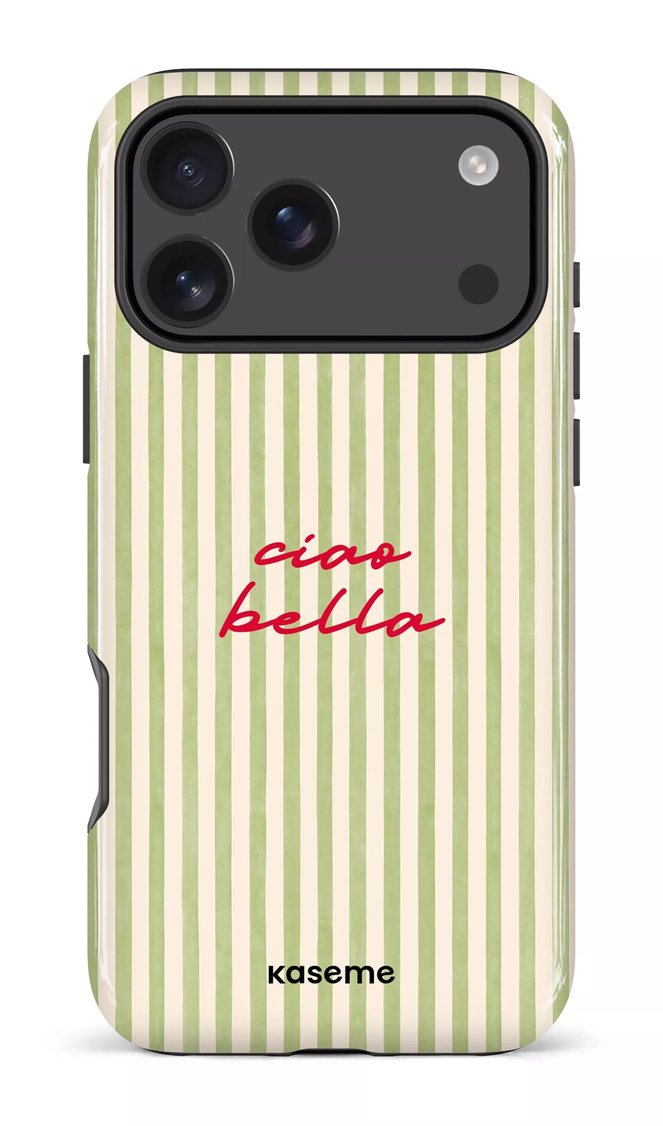 iPhone 17 Pro Max Impact Case Ciao Bella Green -