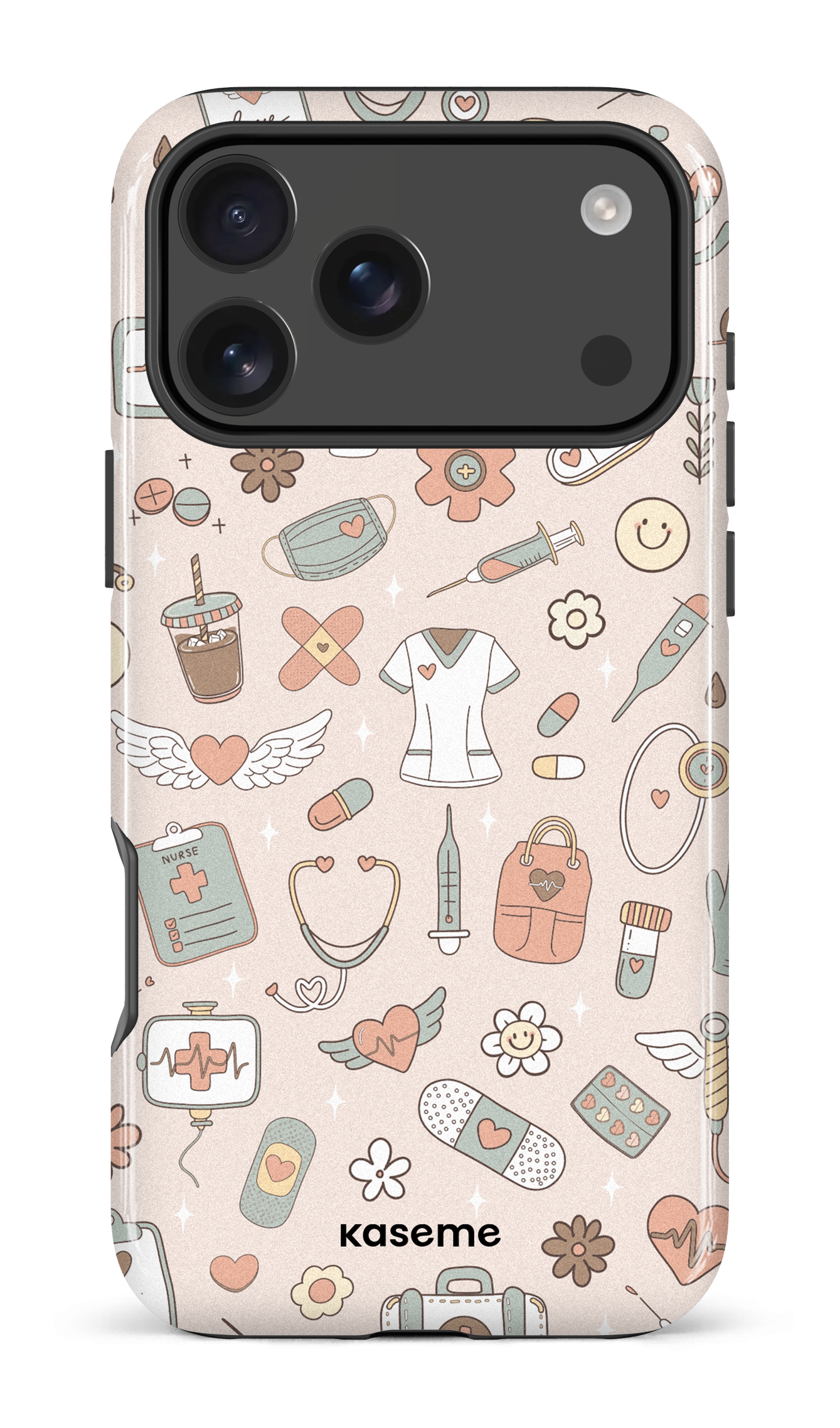 iPhone 17 Pro Max Impact Case Code Beige -