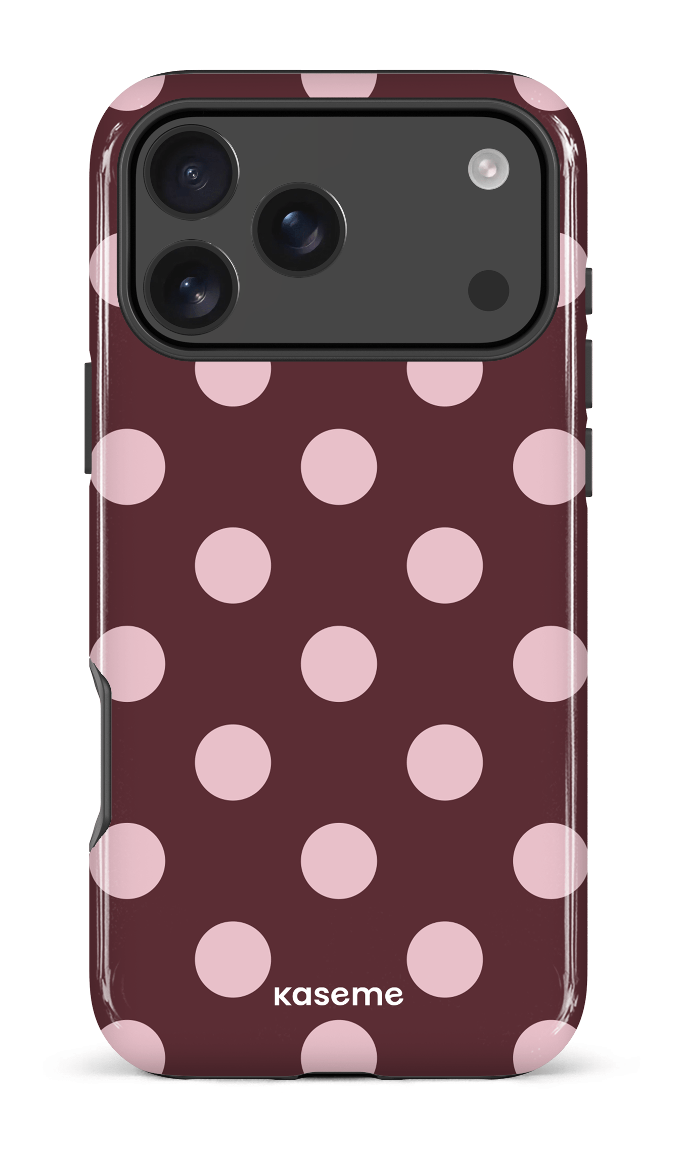 iPhone 17 Pro Max Impact Case Couture Burgundy -