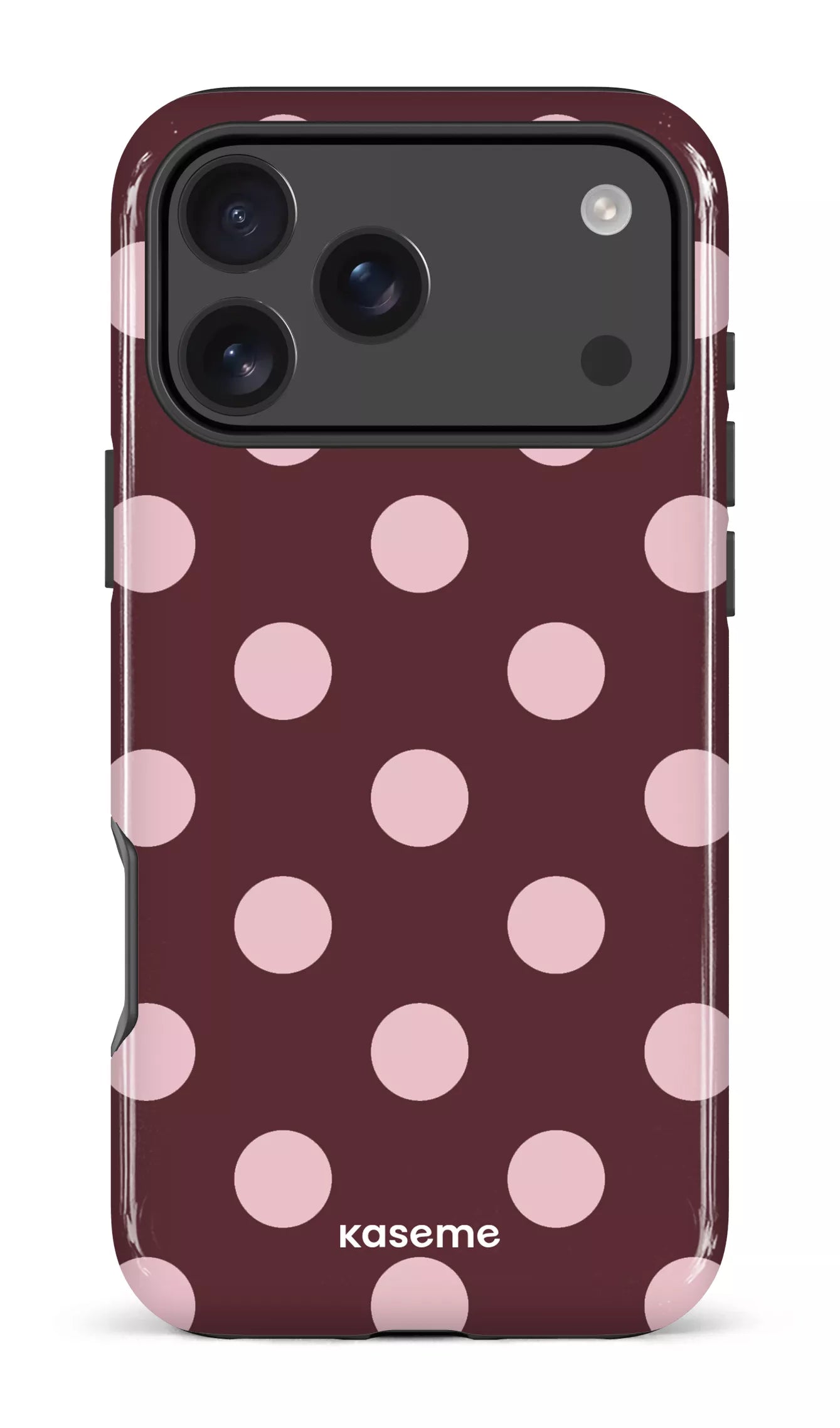 iPhone 17 Pro Max Impact Case Couture Burgundy -