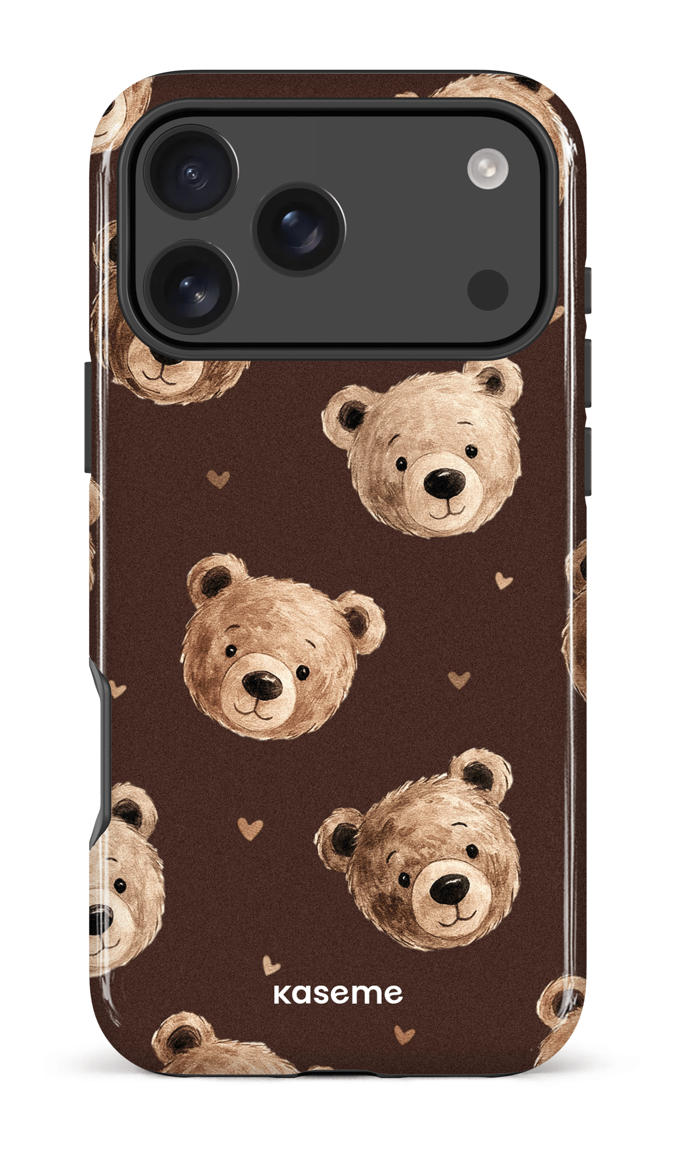 iPhone 17 Pro Max Impact Case Cubbie Brown -