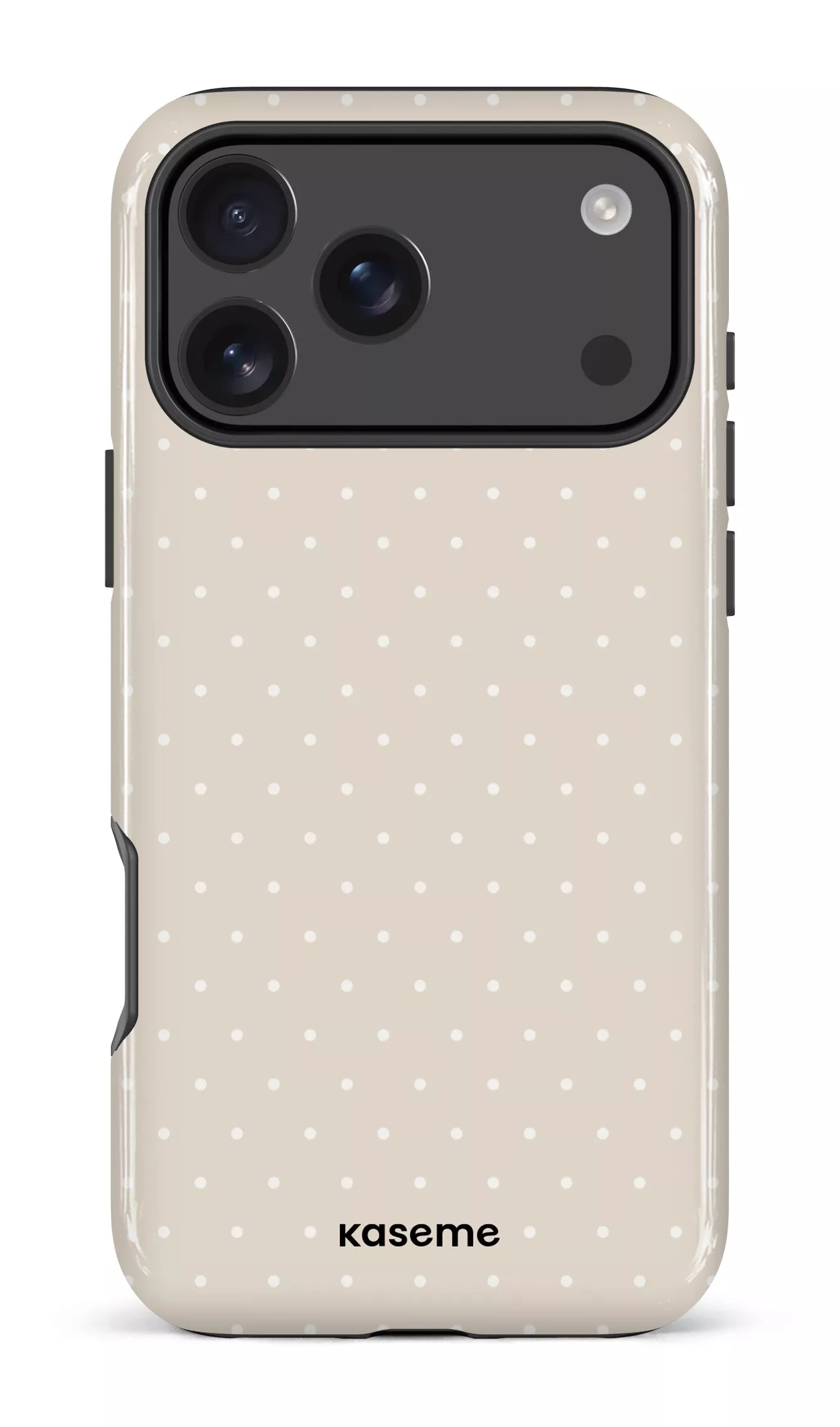 iPhone 17 Pro Max Impact Case Ditsy Beige -