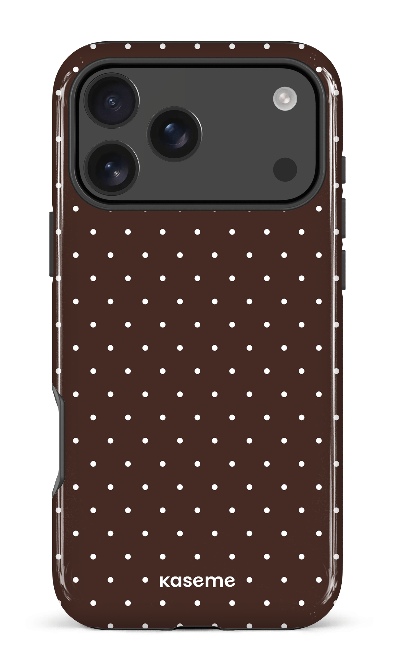 iPhone 17 Pro Max Impact Case Ditsy Brown -