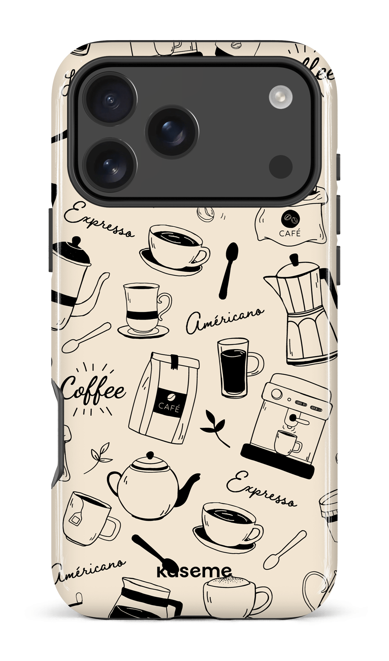 iPhone 17 Pro Max Impact Case Espresso -