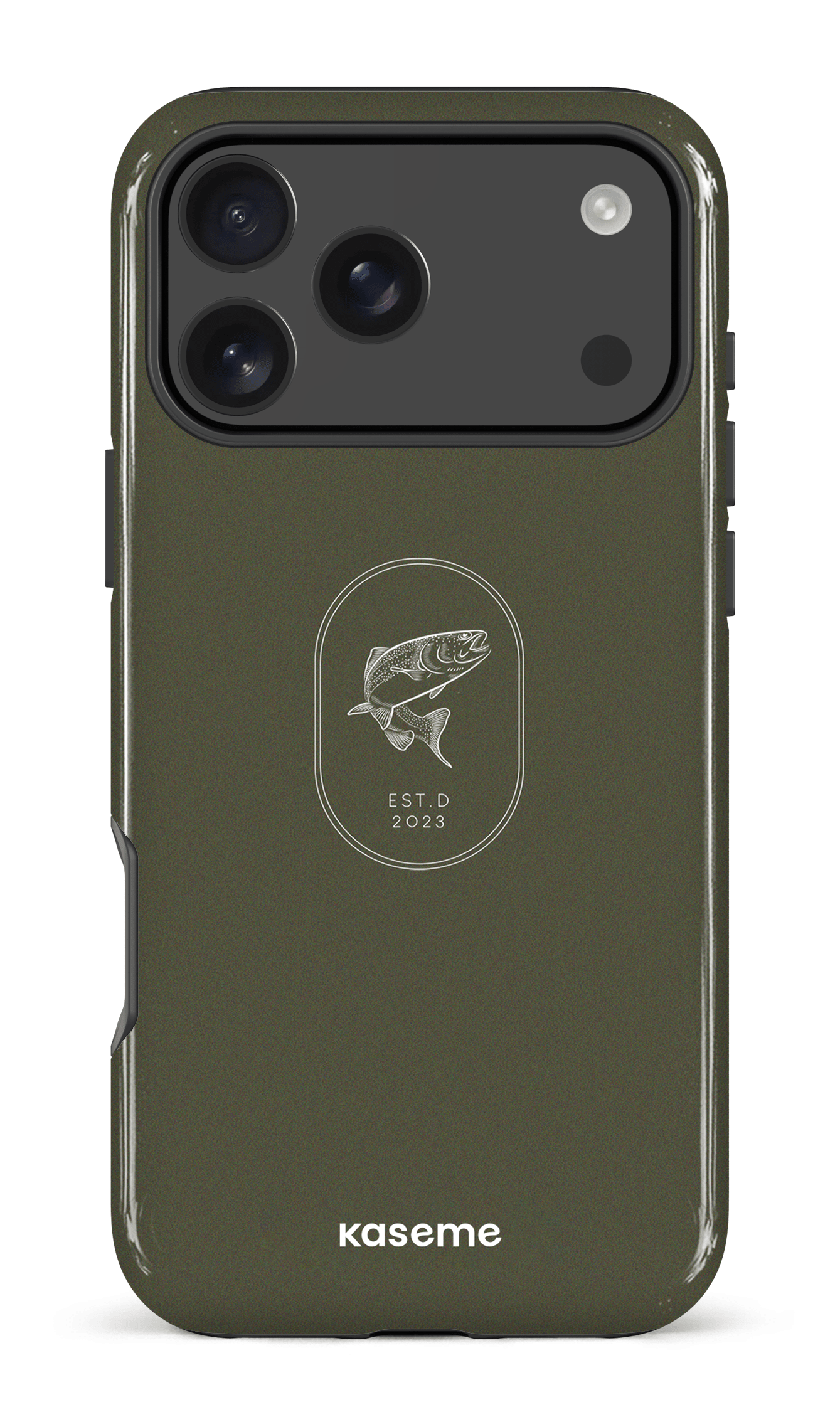 iPhone 17 Pro Max Impact Case Fishing Green -