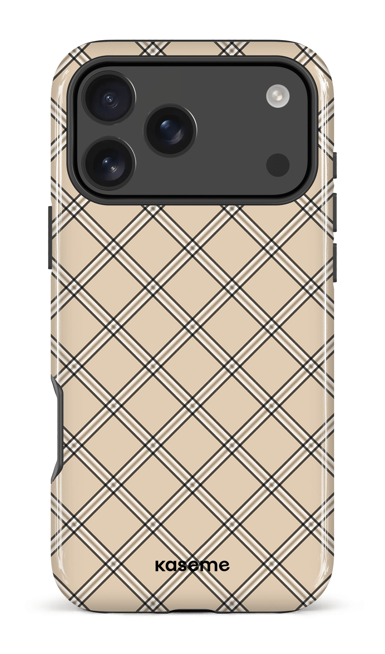 iPhone 17 Pro Max Impact Case Flannel Beige -