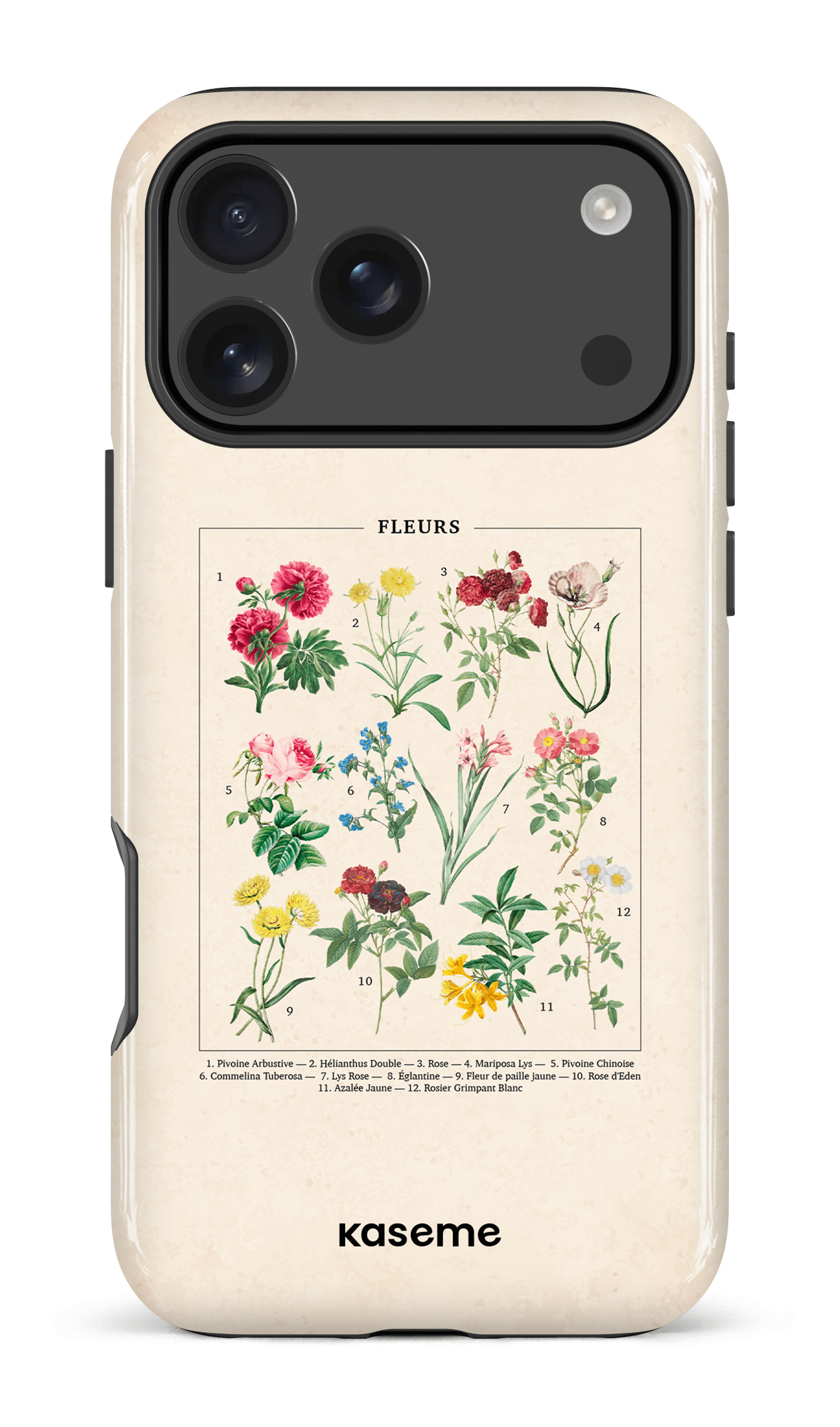 iPhone 17 Pro Max Impact Case Floraison -