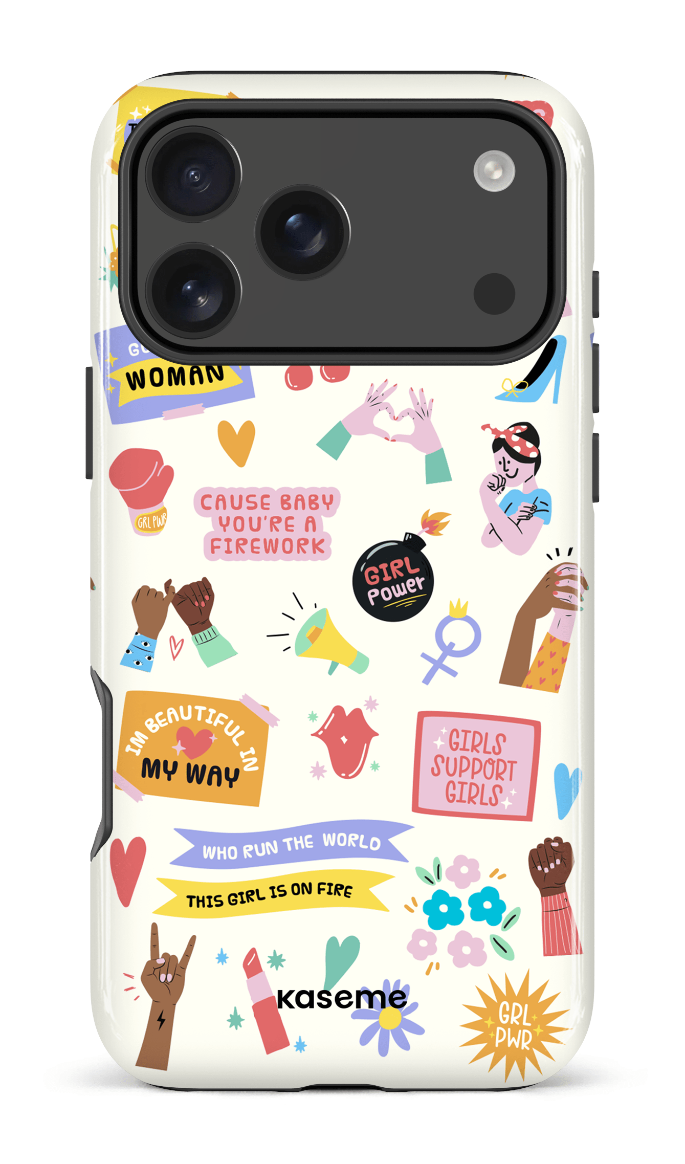 iPhone 17 Pro Max Impact Case Girl Boss -