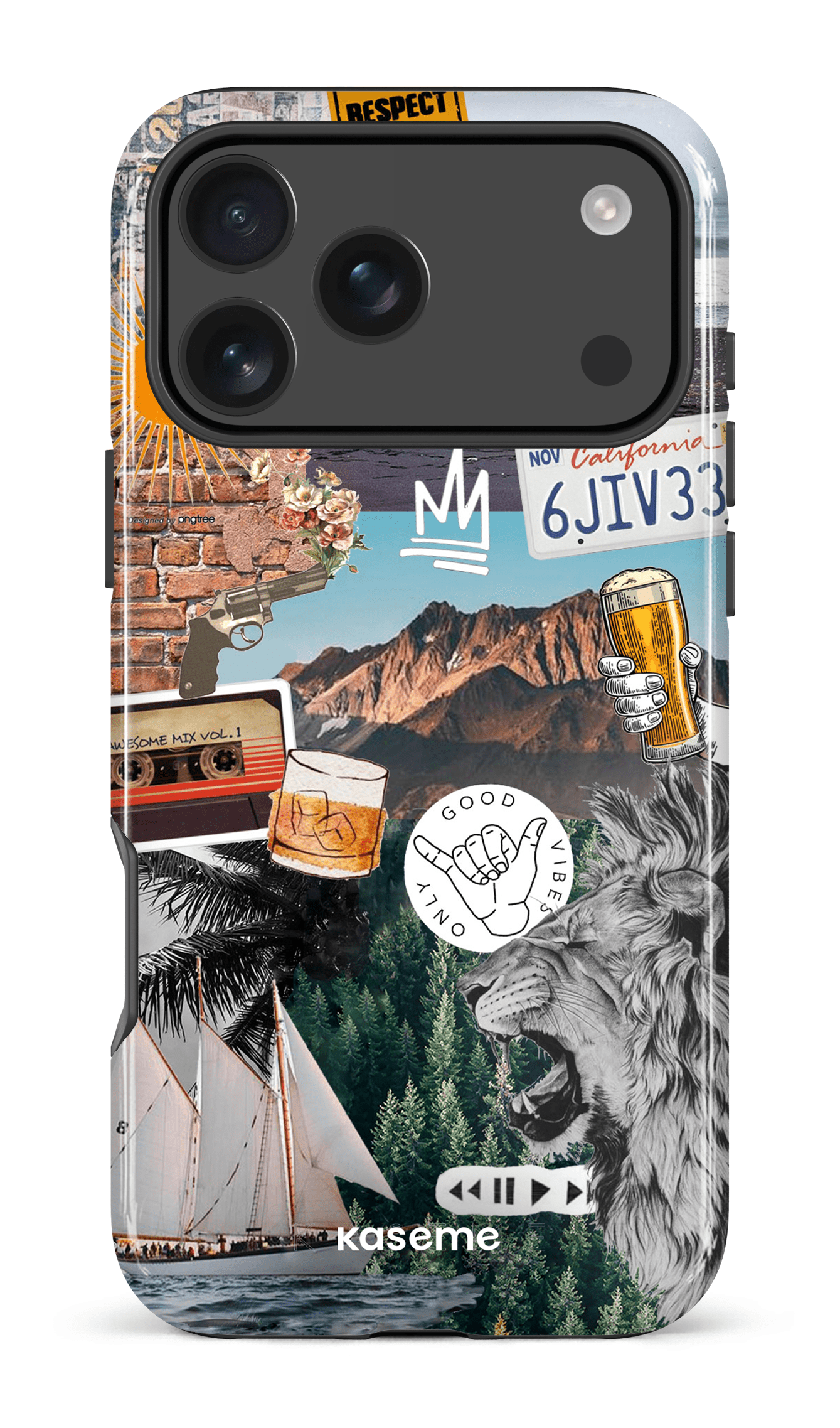 iPhone 17 Pro Max Impact Case Groovy -