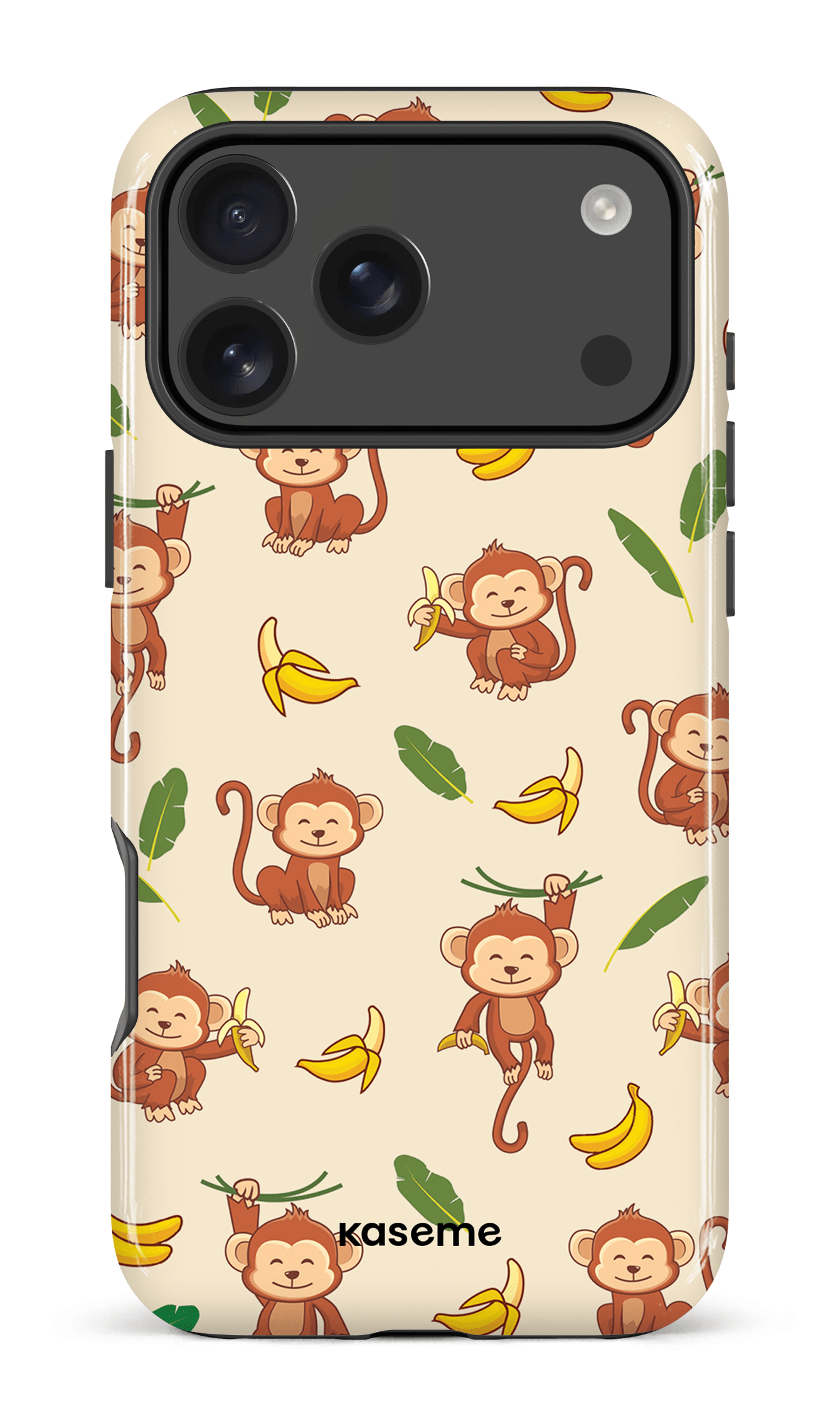 iPhone 17 Pro Max Impact Case Happy Monkey -