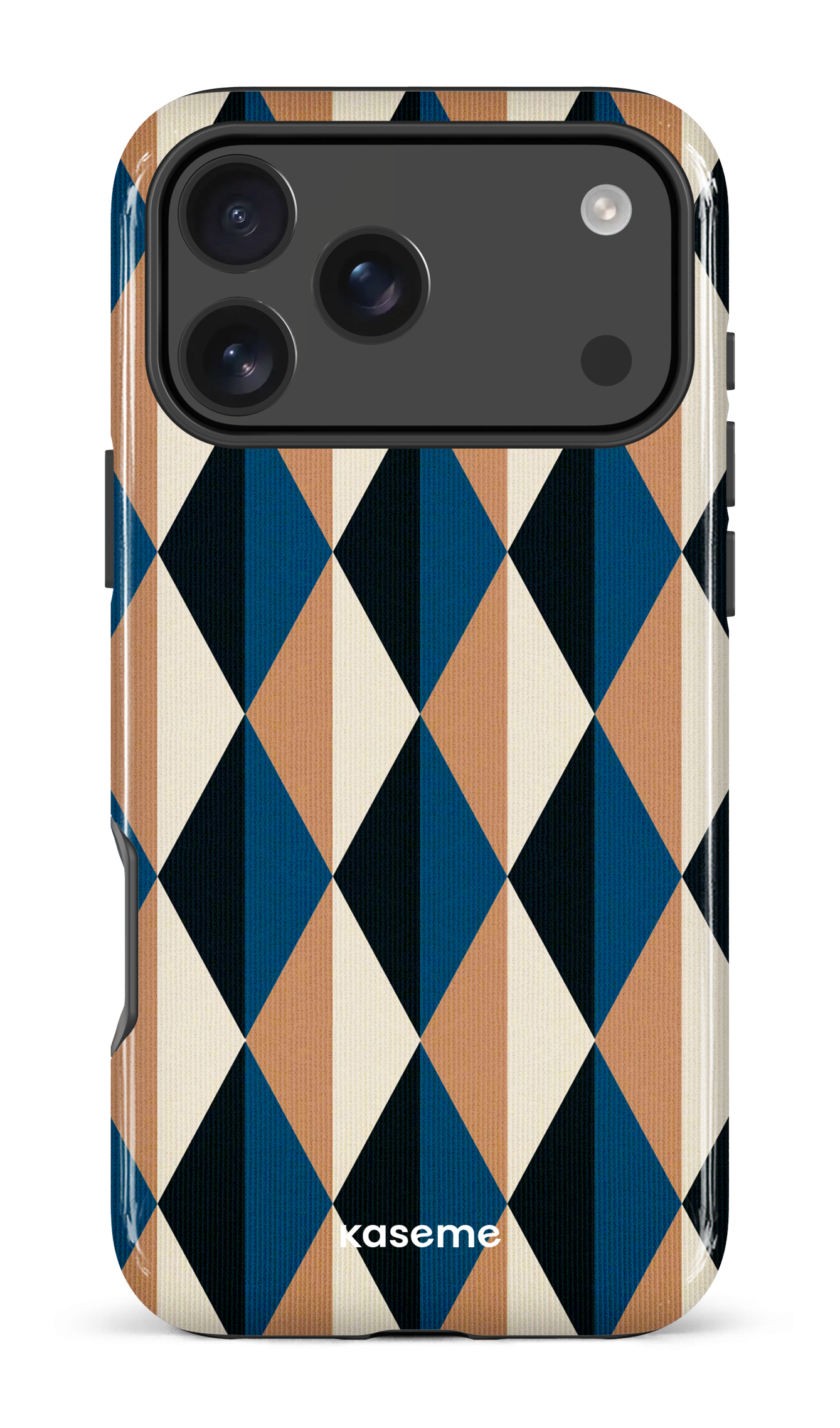 iPhone 17 Pro Max Impact Case Harlequin Blue -