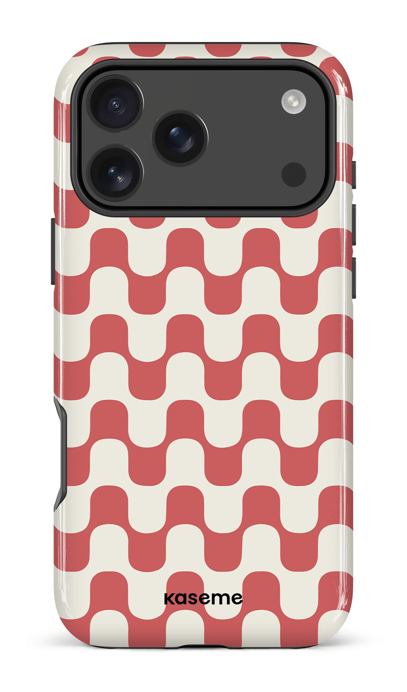 iPhone 17 Pro Max Impact Case Hippy Red -