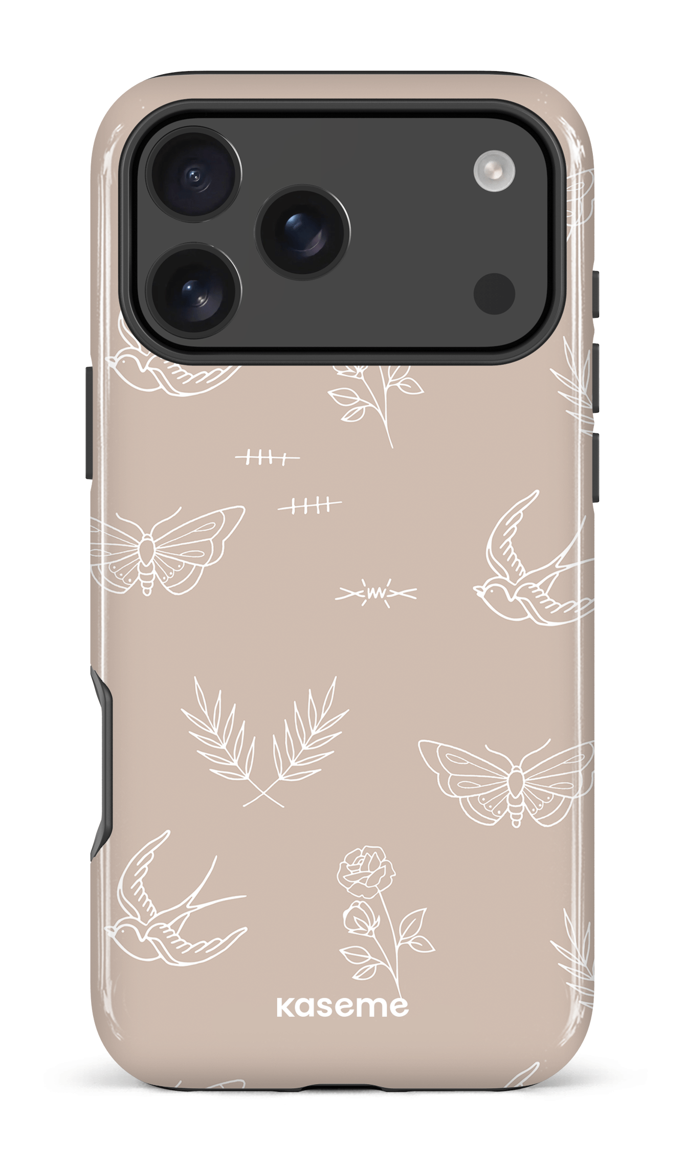 iPhone 17 Pro Max Impact Case Ink beige -