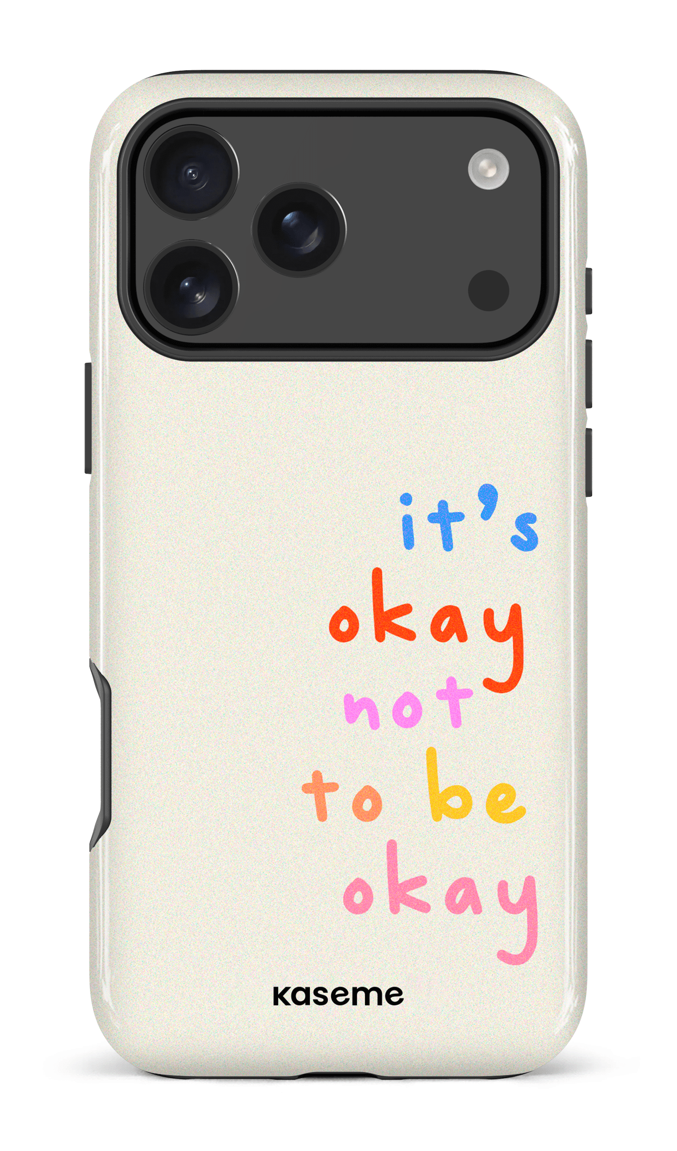 iPhone 17 Pro Max Impact Case It's okay not to be okay -