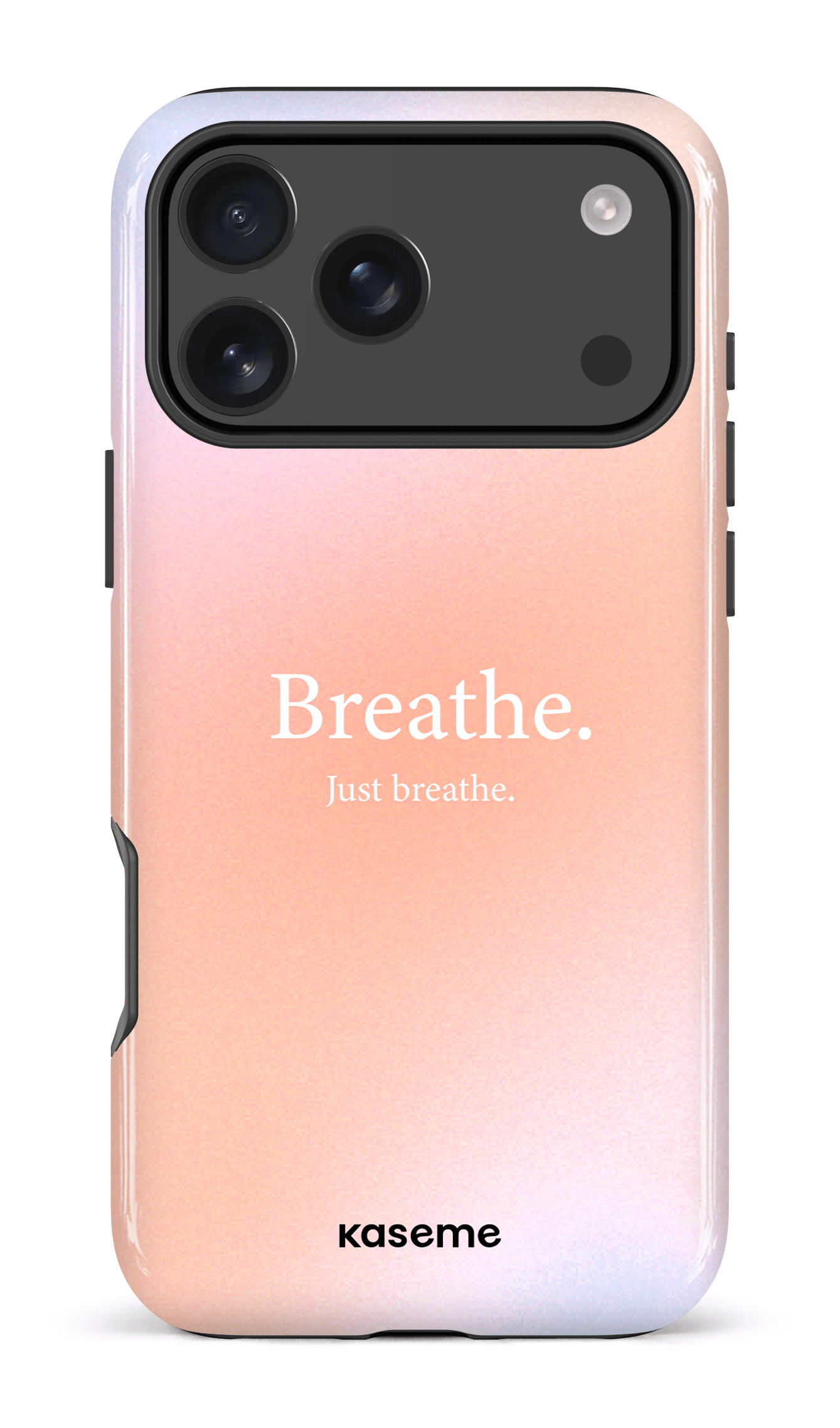 iPhone 17 Pro Max Impact Case Just breathe -