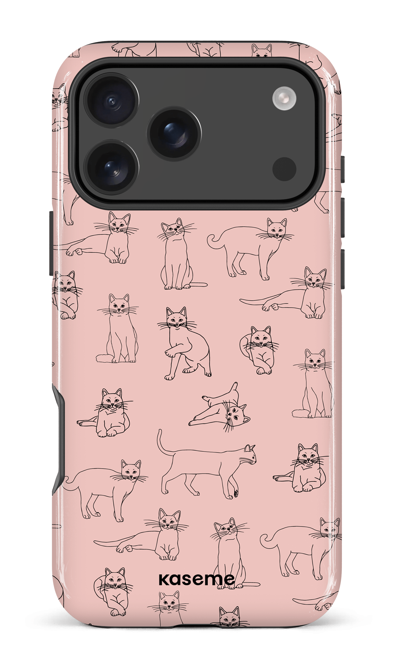 iPhone 17 Pro Max Impact Case Kitty pink -