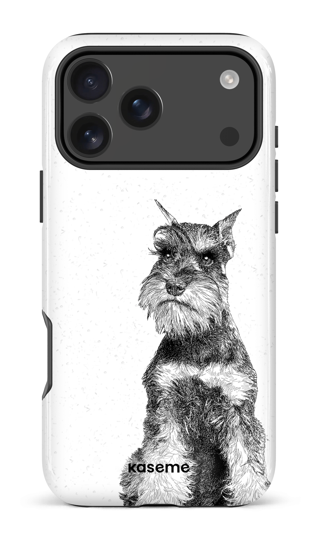 iPhone 17 Pro Max Impact Case Miniature Schnauzer -