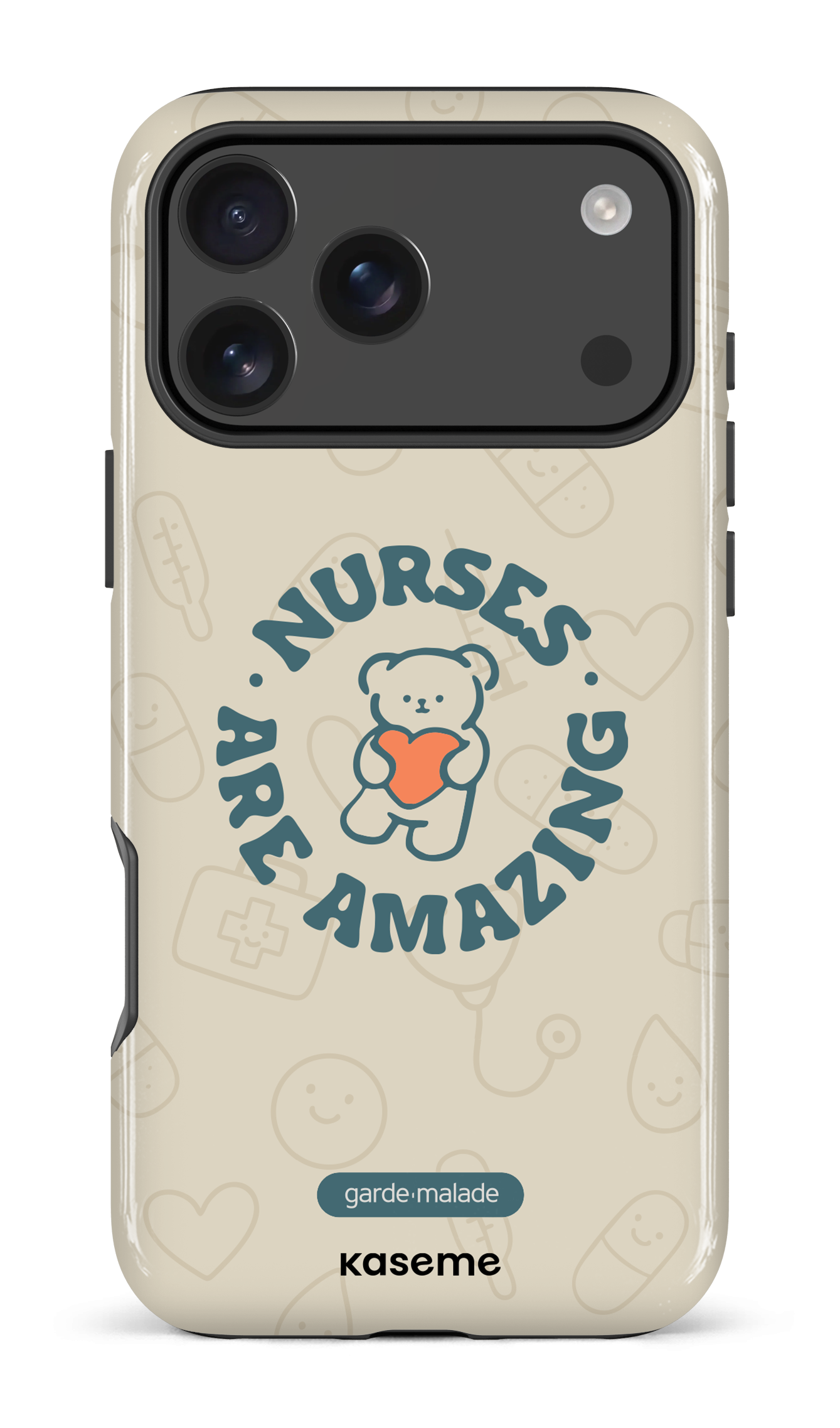 iPhone 17 Pro Max Impact Case Nurses Are Amazing x Garde-Malade -