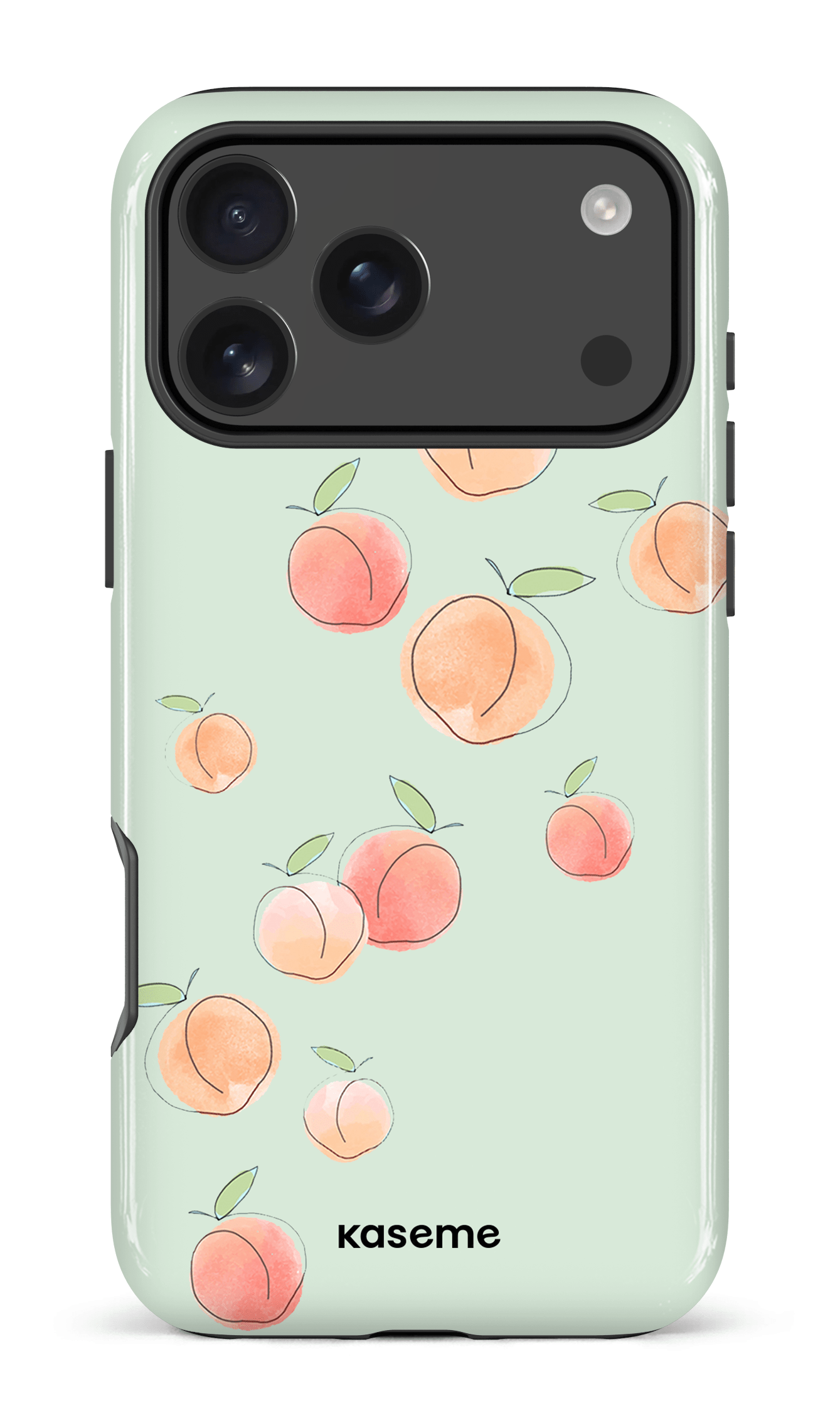 iPhone 17 Pro Max Impact Case Peachy green -