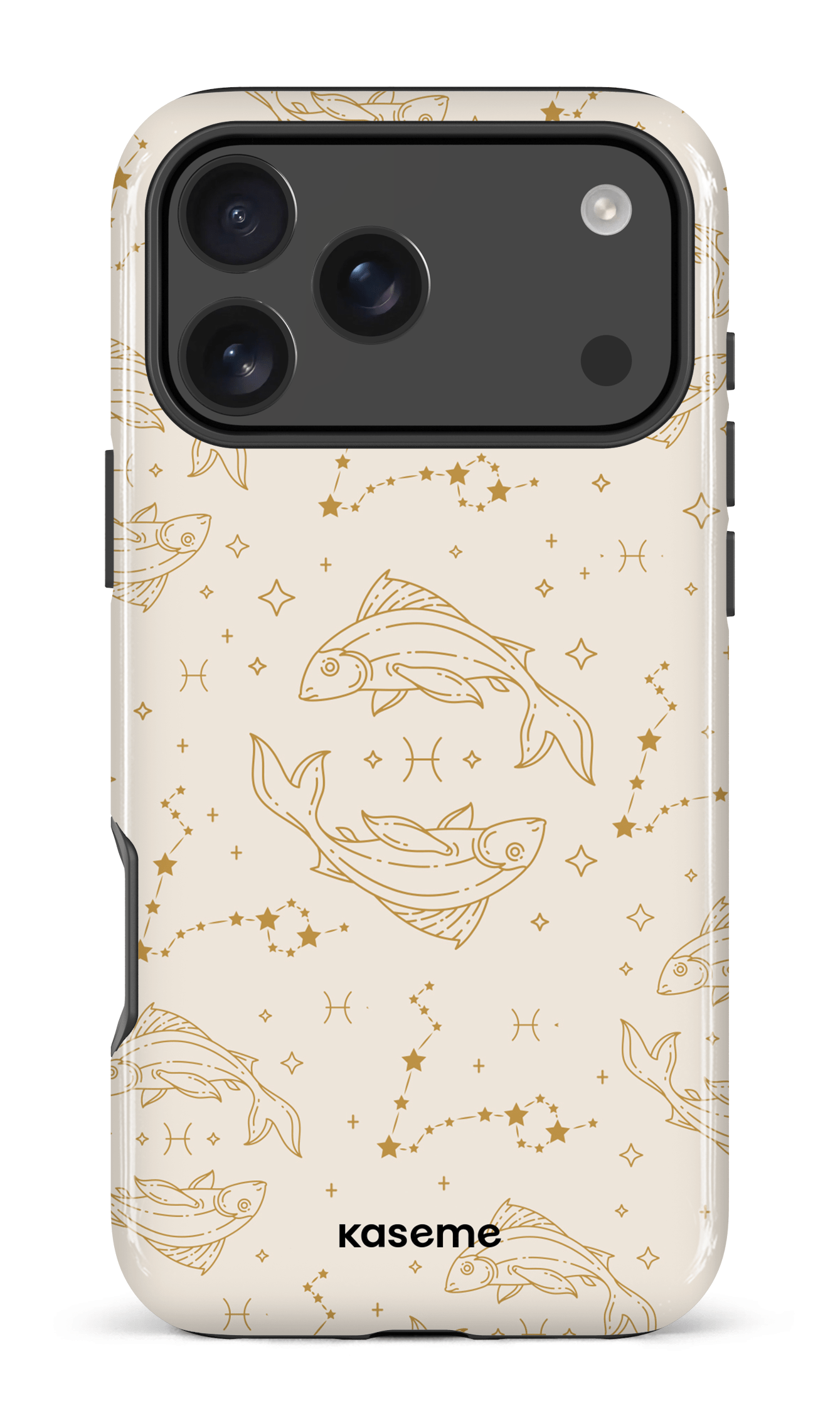 iPhone 17 Pro Max Impact Case Pisces Beige -