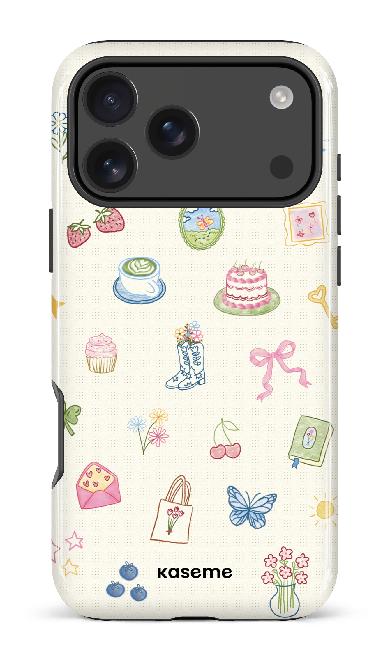 iPhone 17 Pro Max Impact Case Poetry -