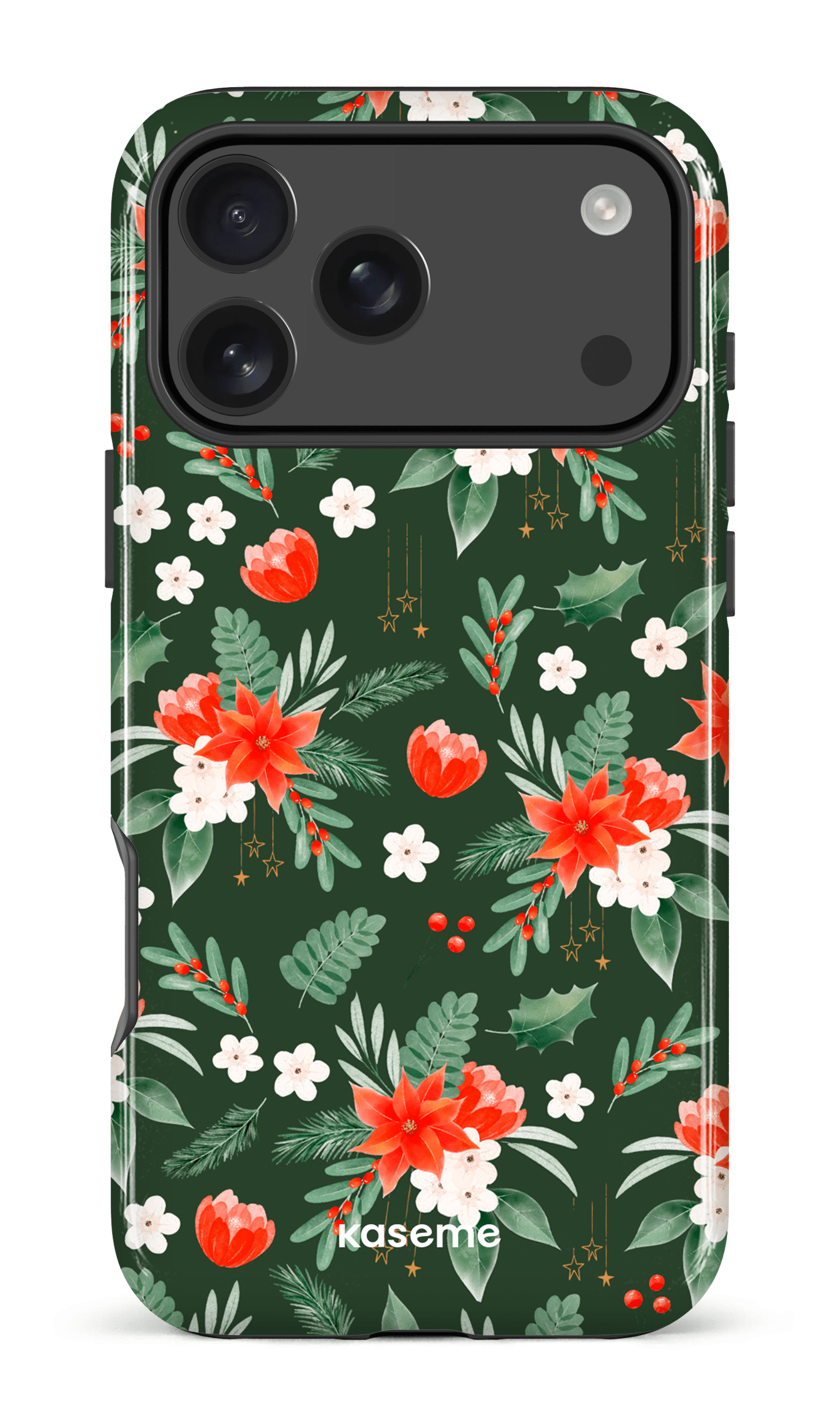 iPhone 17 Pro Max Impact Case Poinsettia -