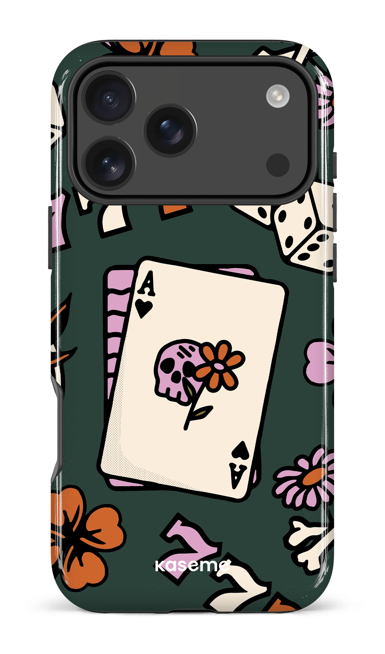 iPhone 17 Pro Max Impact Case Poker Face -