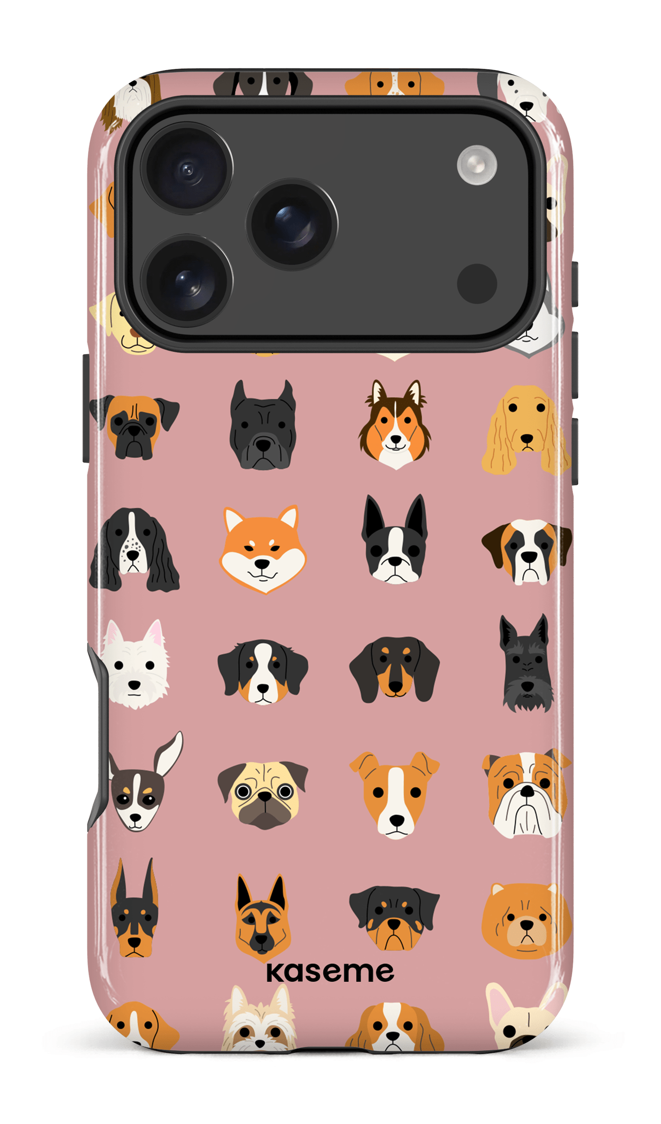 iPhone 17 Pro Max Impact Case Pup pink -