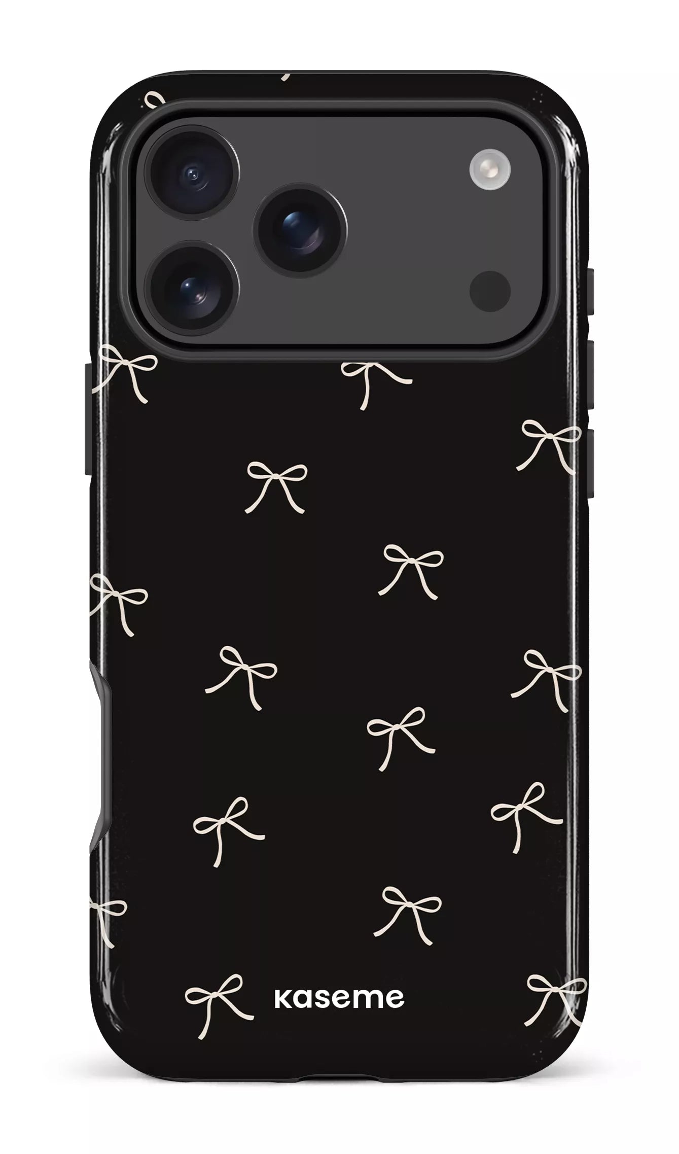 iPhone 17 Pro Max Impact Case Roselyn Black -