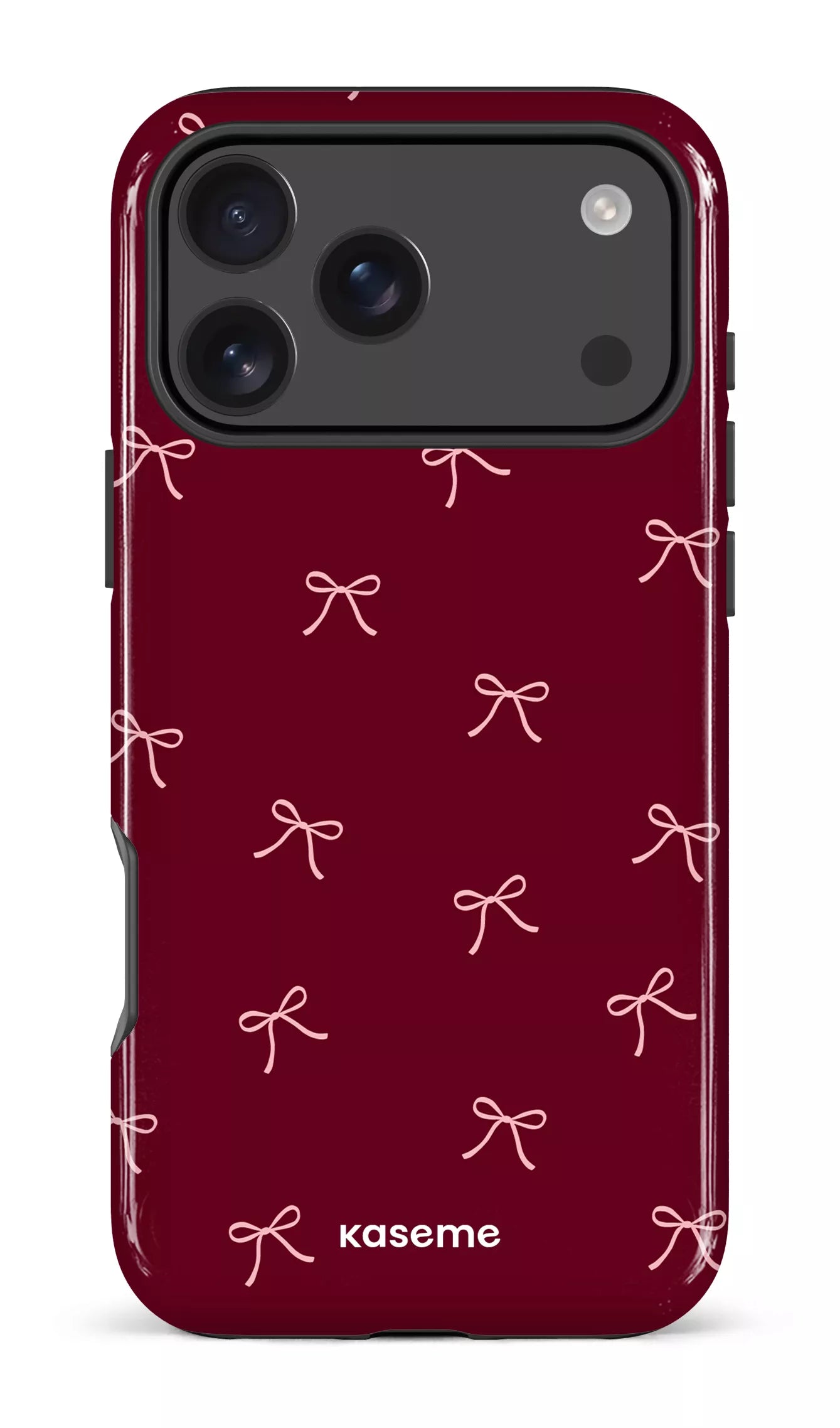 iPhone 17 Pro Max Impact Case Roselyn Burgundy -