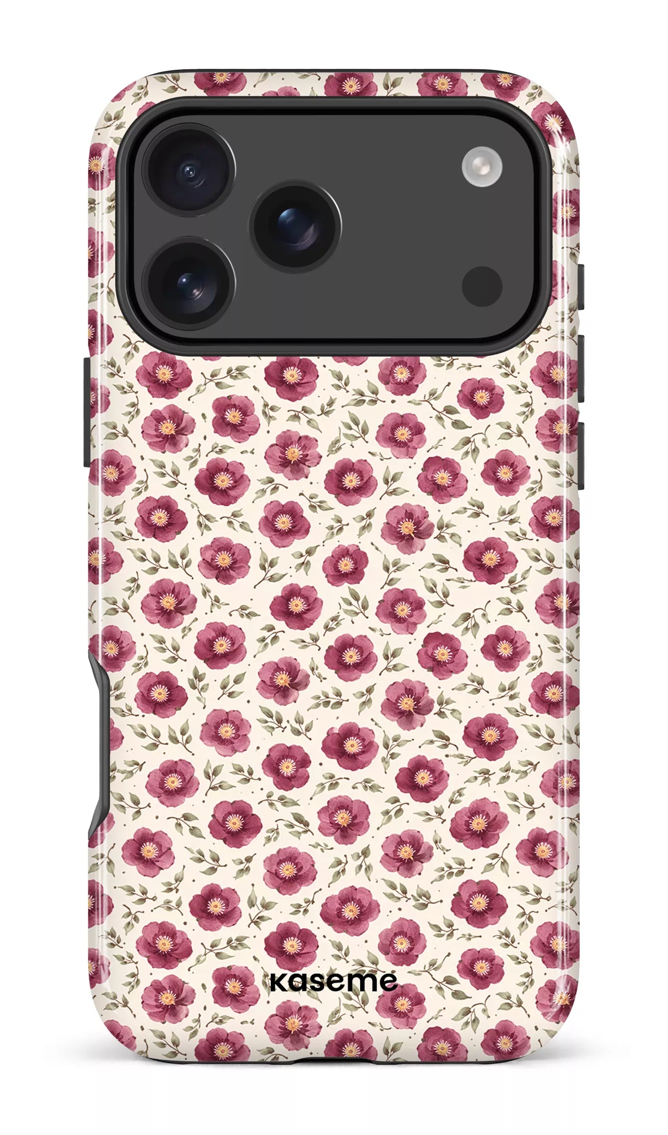 iPhone 17 Pro Max Impact Case Ruby Bloom -