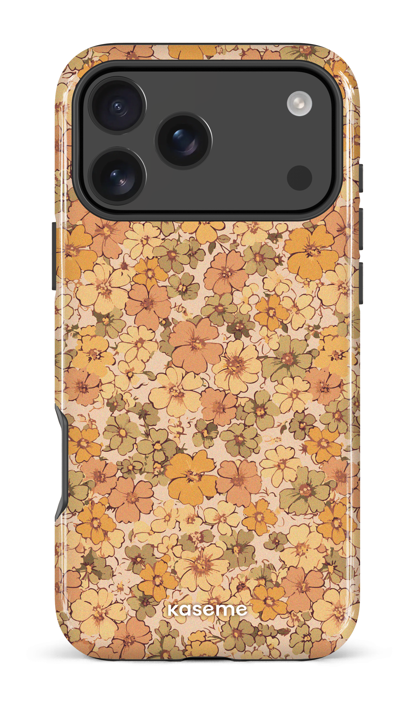 iPhone 17 Pro Max Impact Case Rustic Romance Yellow -