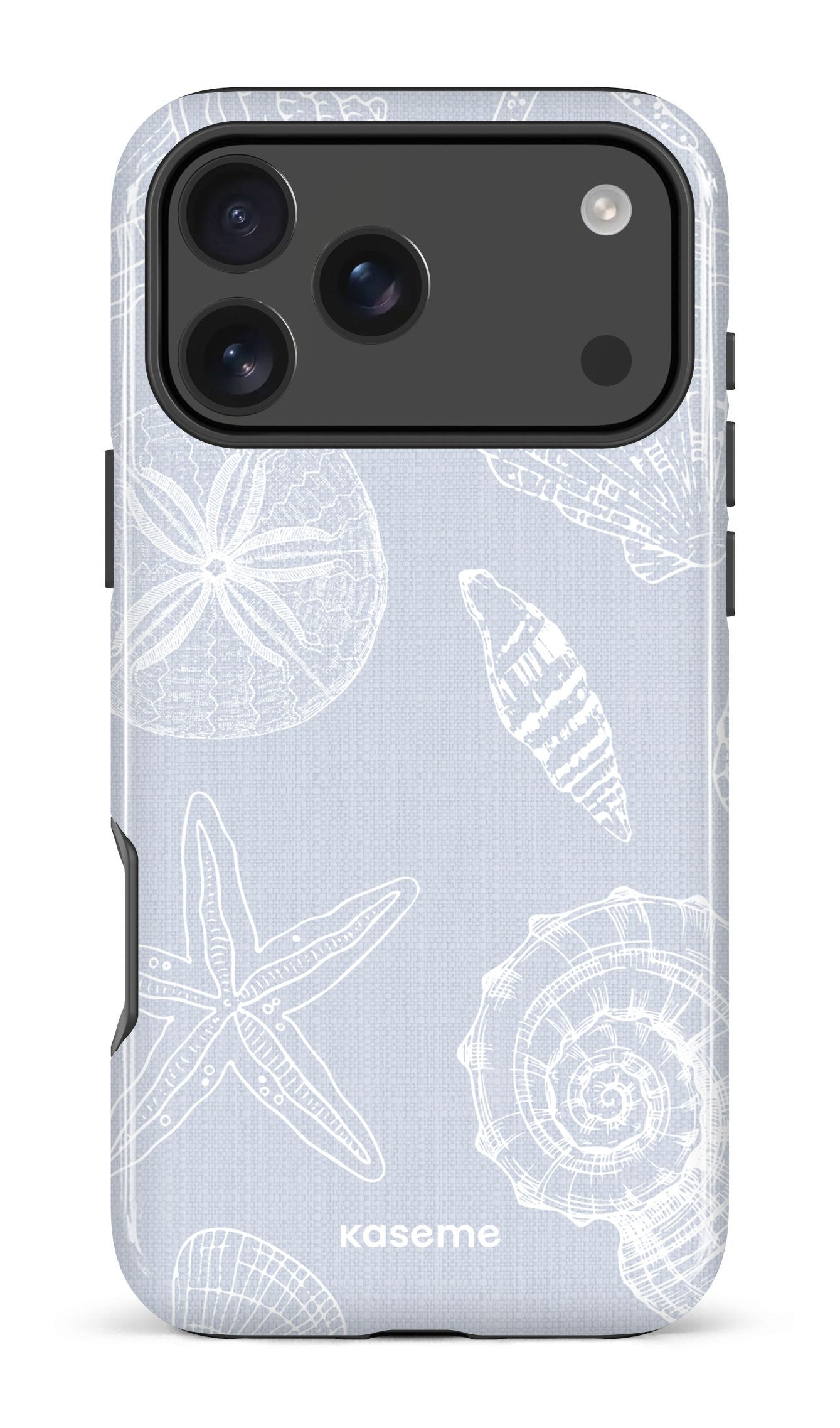 iPhone 17 Pro Max Impact Case Shell & Shore Blue -