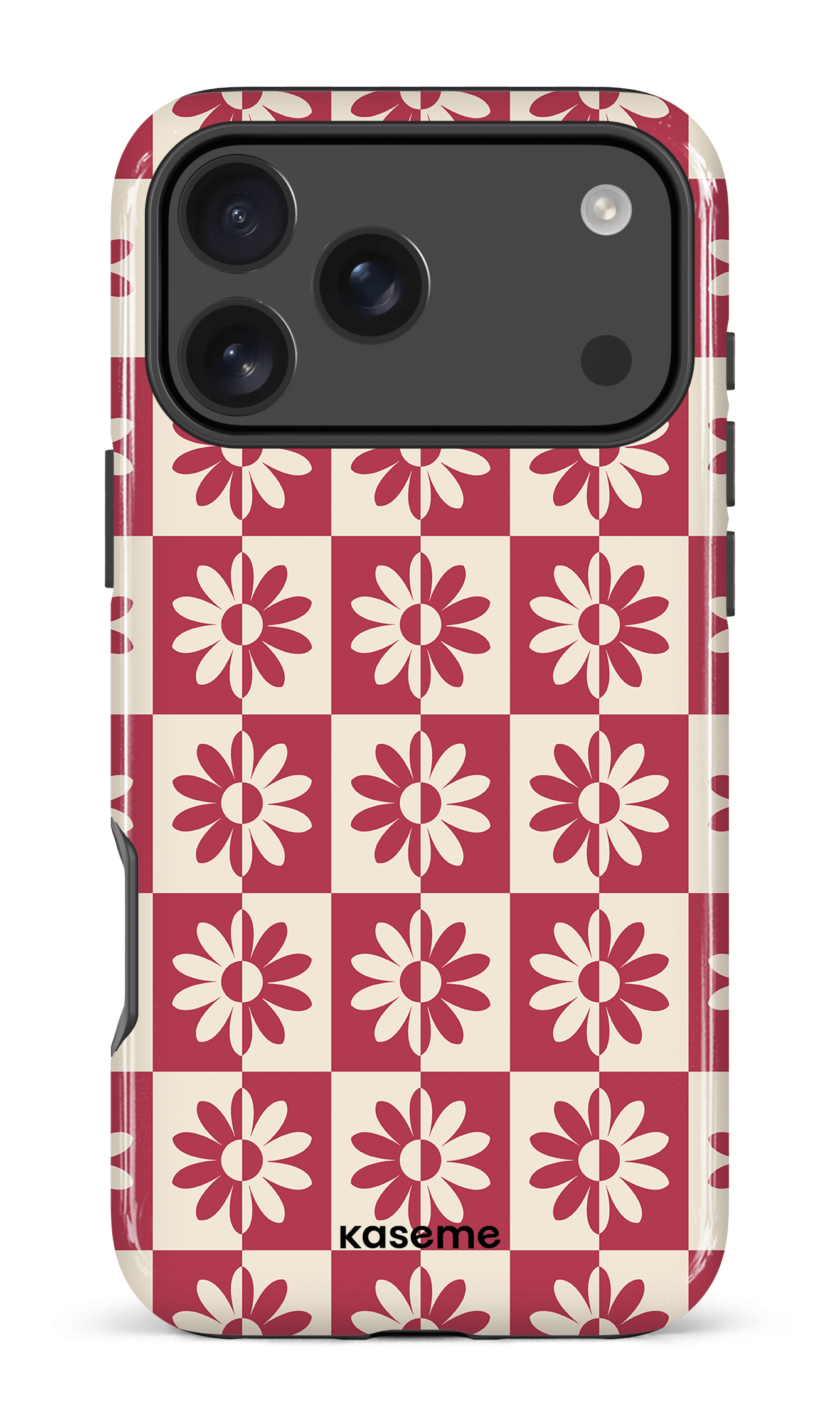 iPhone 17 Pro Max Impact Case Snowdrop Red -