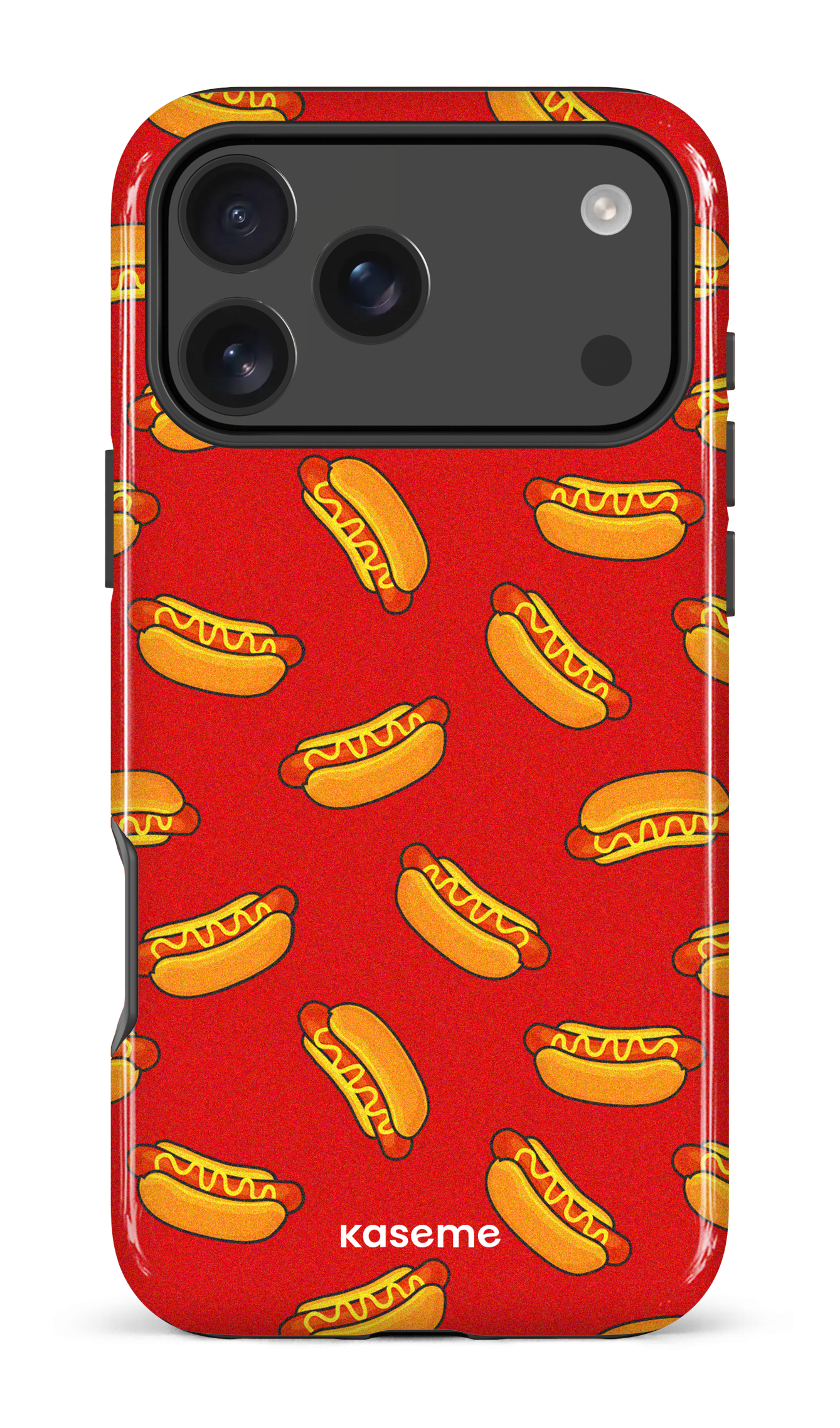 iPhone 17 Pro Max Impact Case Steam Red -