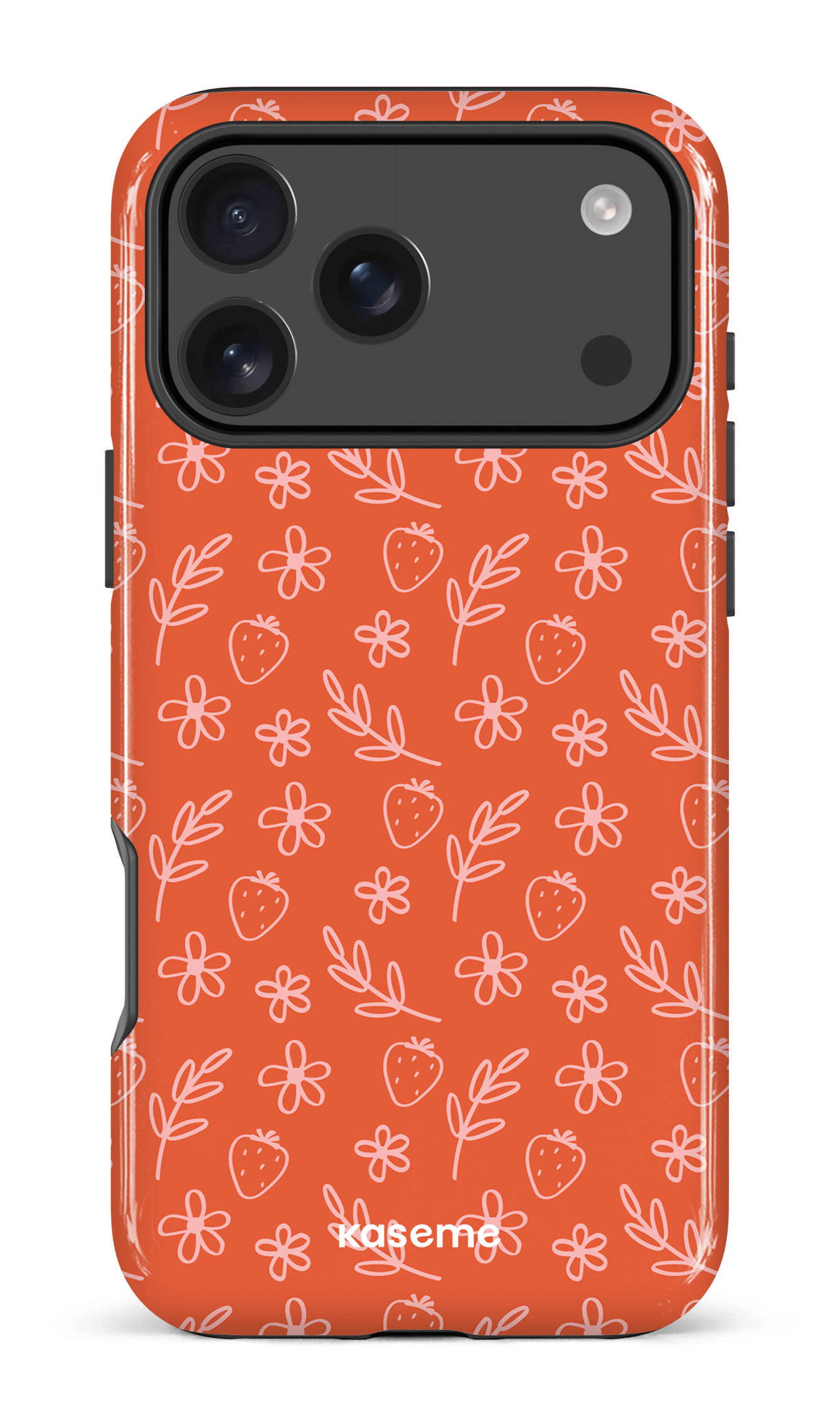 iPhone 17 Pro Max Impact Case Strawberry Summer -