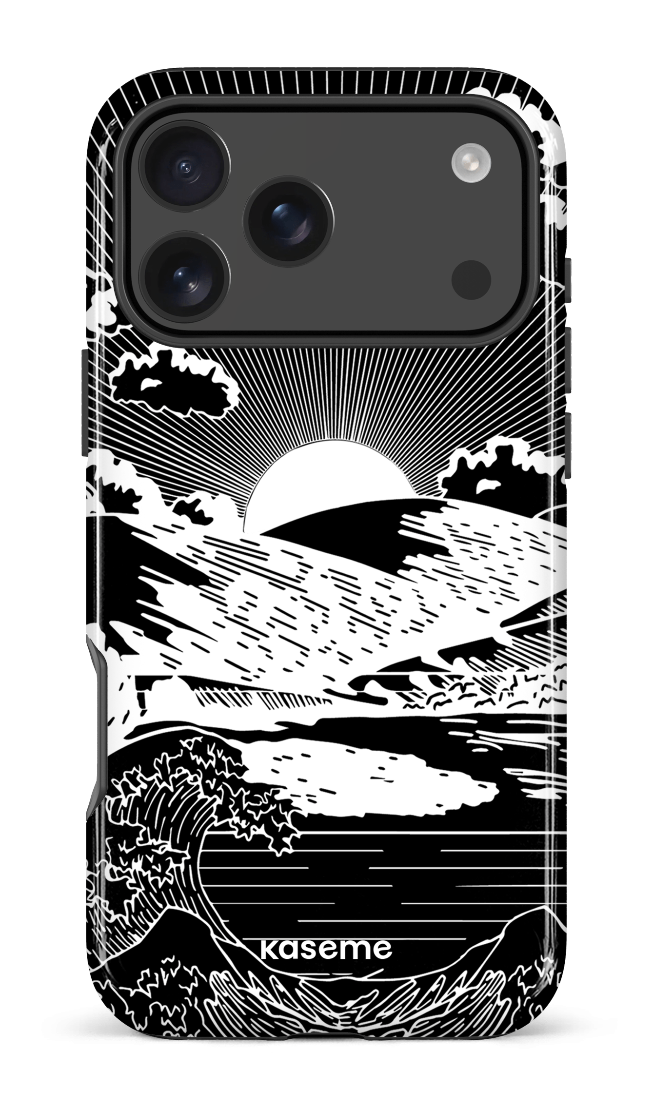 iPhone 17 Pro Max Impact Case Sunbath black -