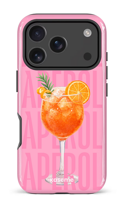 iPhone 18 Pro Impact Case Aperol Sunset Pink -
