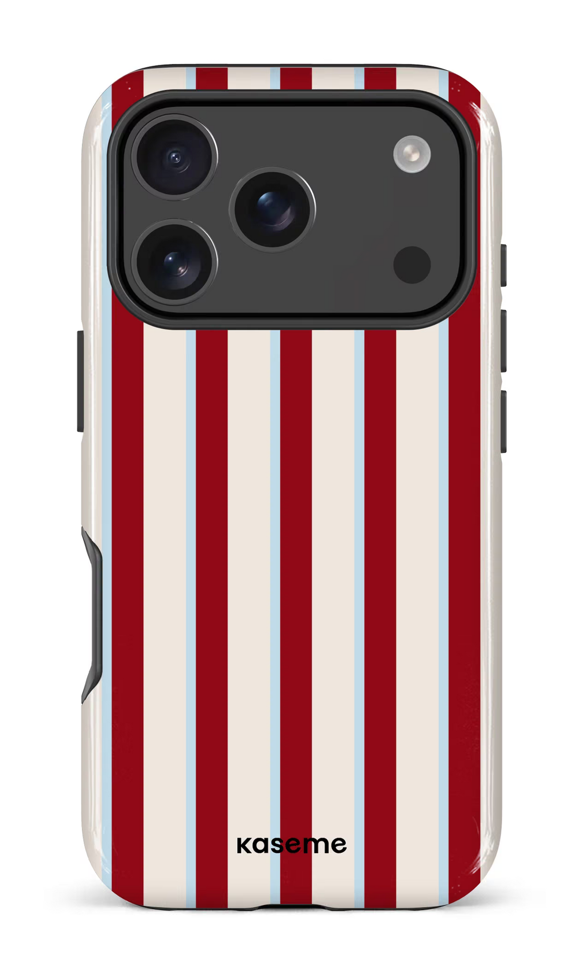 iPhone 18 Pro Impact Case Berry Lane Red & Blue -