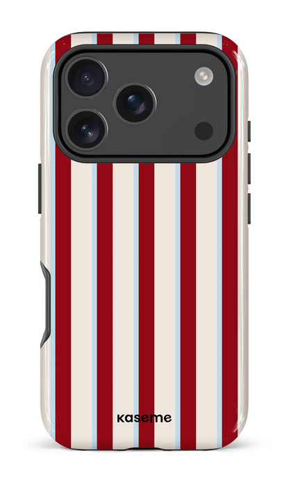 iPhone 18 Pro Impact Case Berry Lane Red & Blue -
