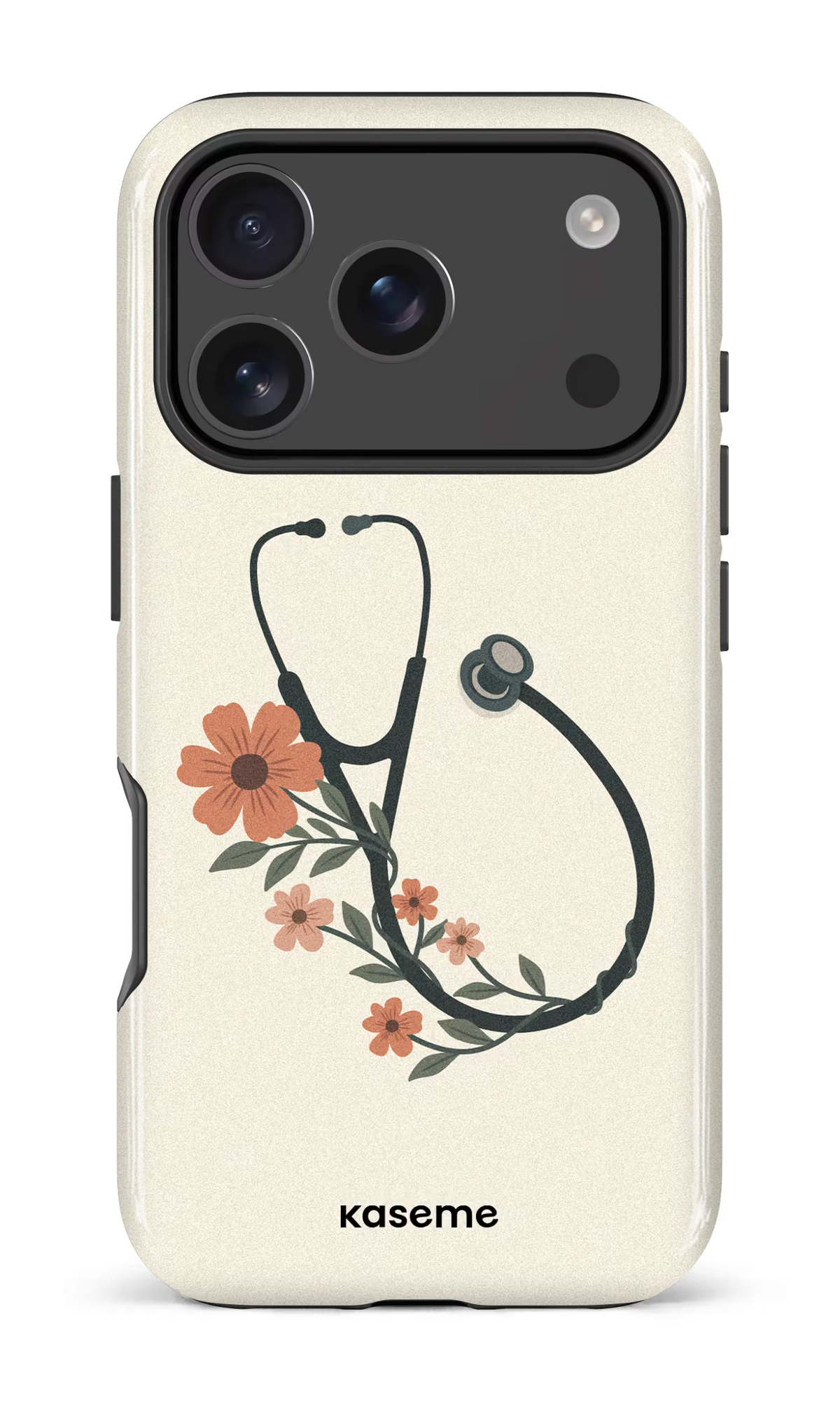iPhone 18 Pro Impact Case Blossom Beat Beige -