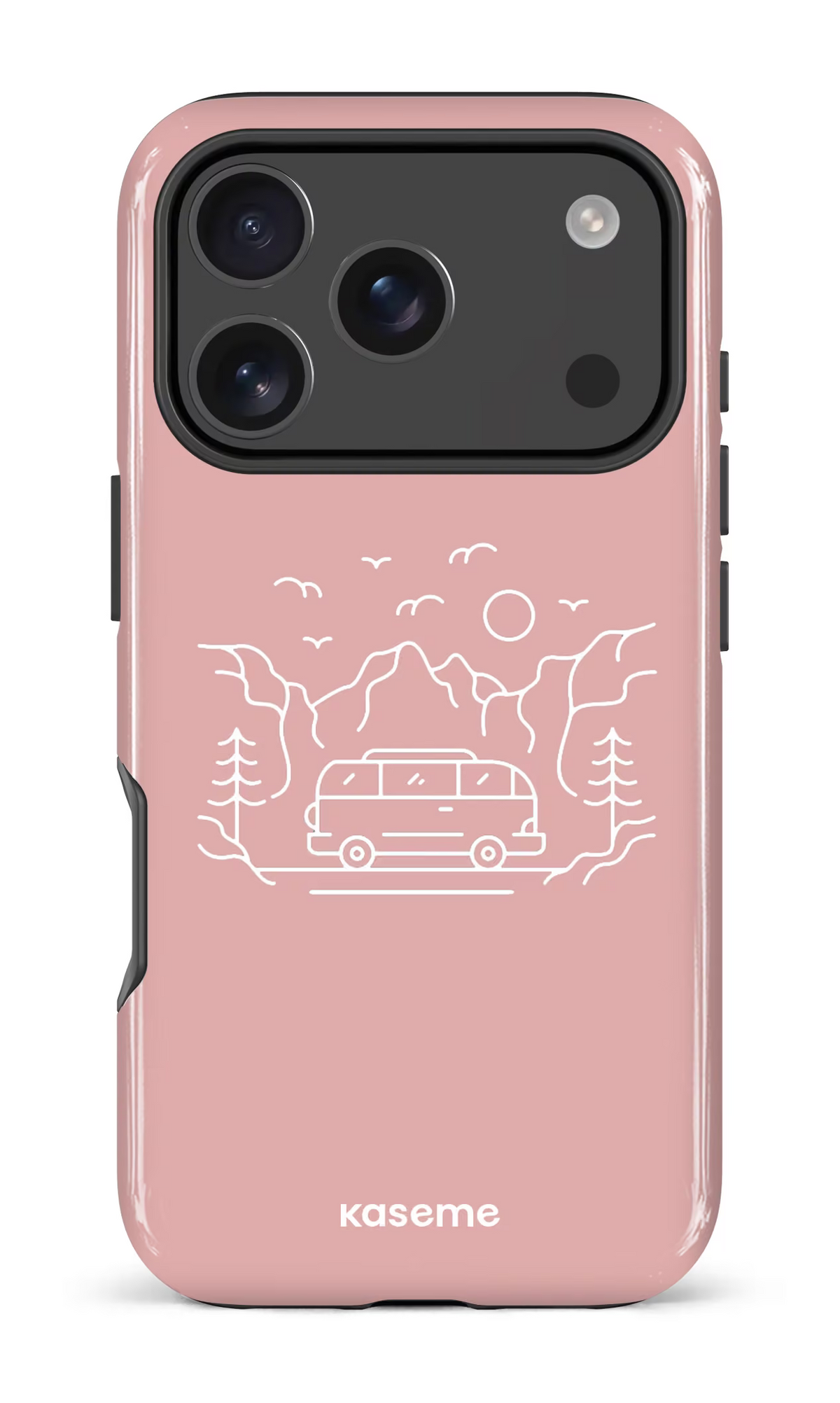 iPhone 18 Pro Impact Case Camp life pink -