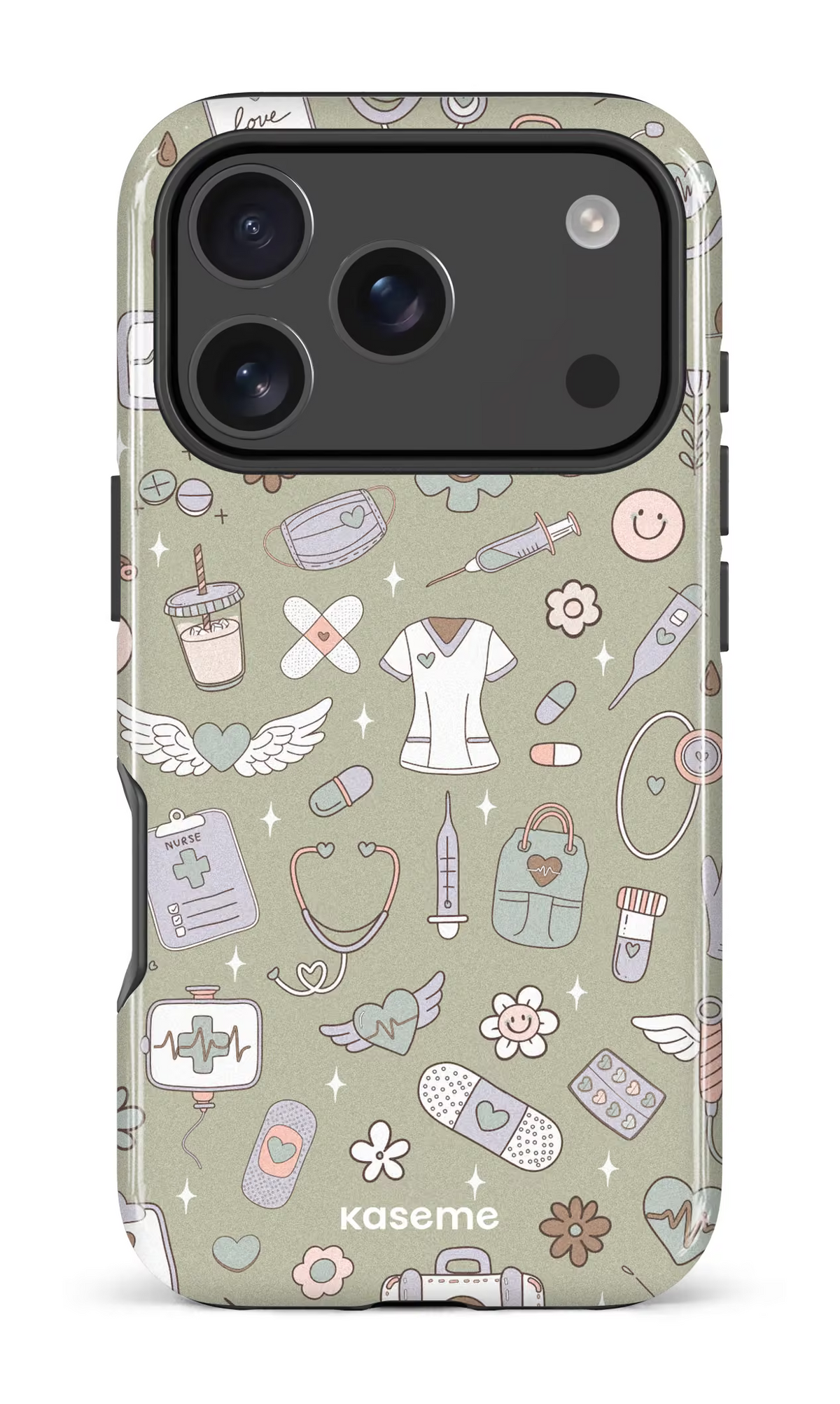 iPhone 18 Pro Impact Case Code Green -
