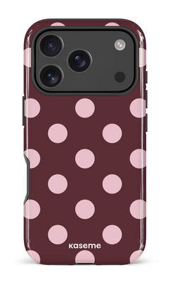 iPhone 18 Pro Impact Case Couture Burgundy -
