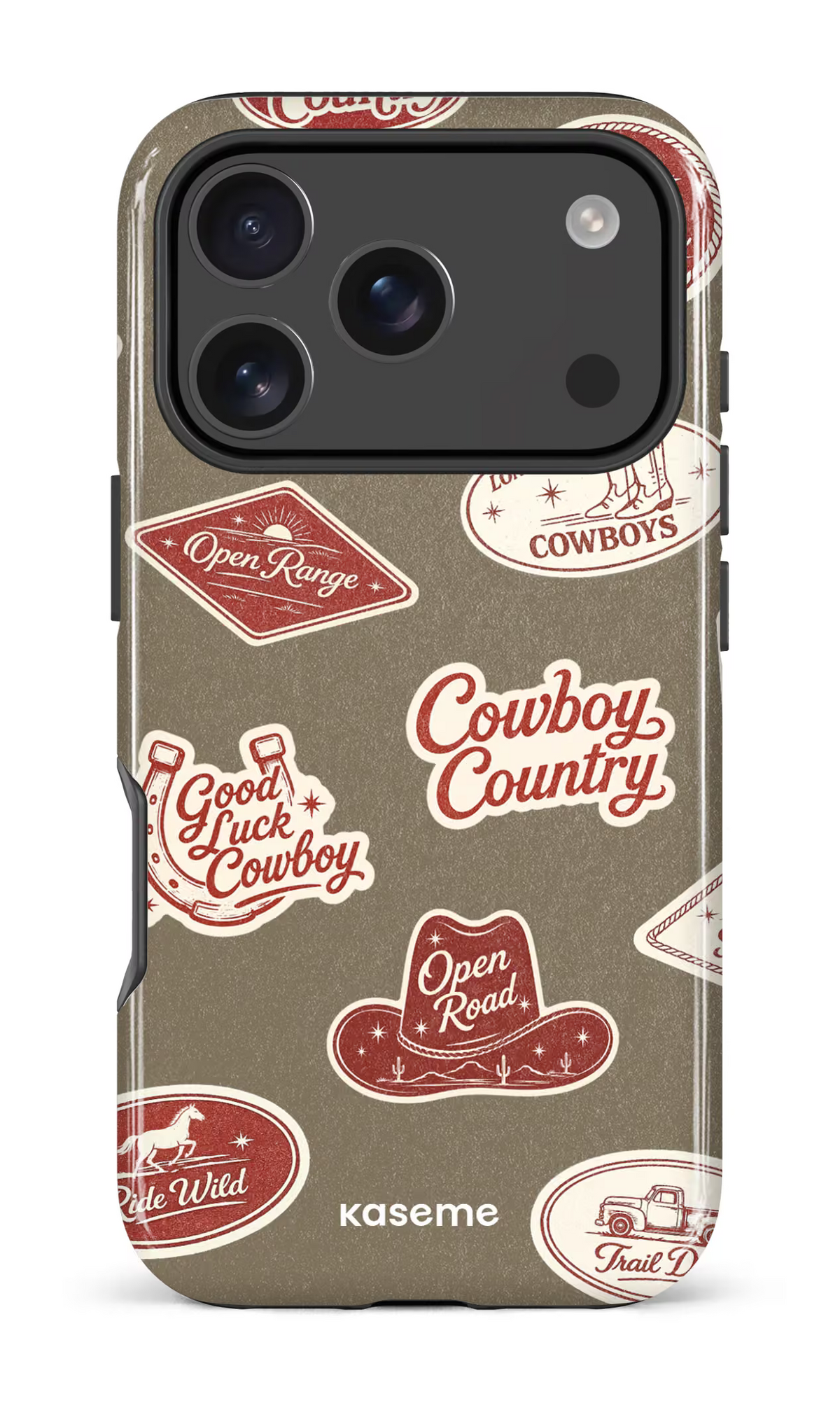 iPhone 18 Pro Impact Case Cowboy Country Green -